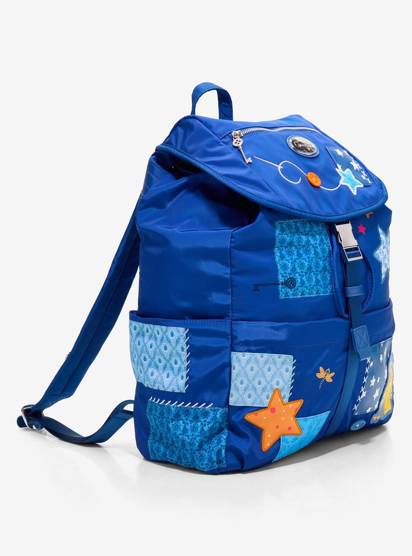 Coraline Patchwork Icons Backpack - BoxLunch Exclusive, , hi-res