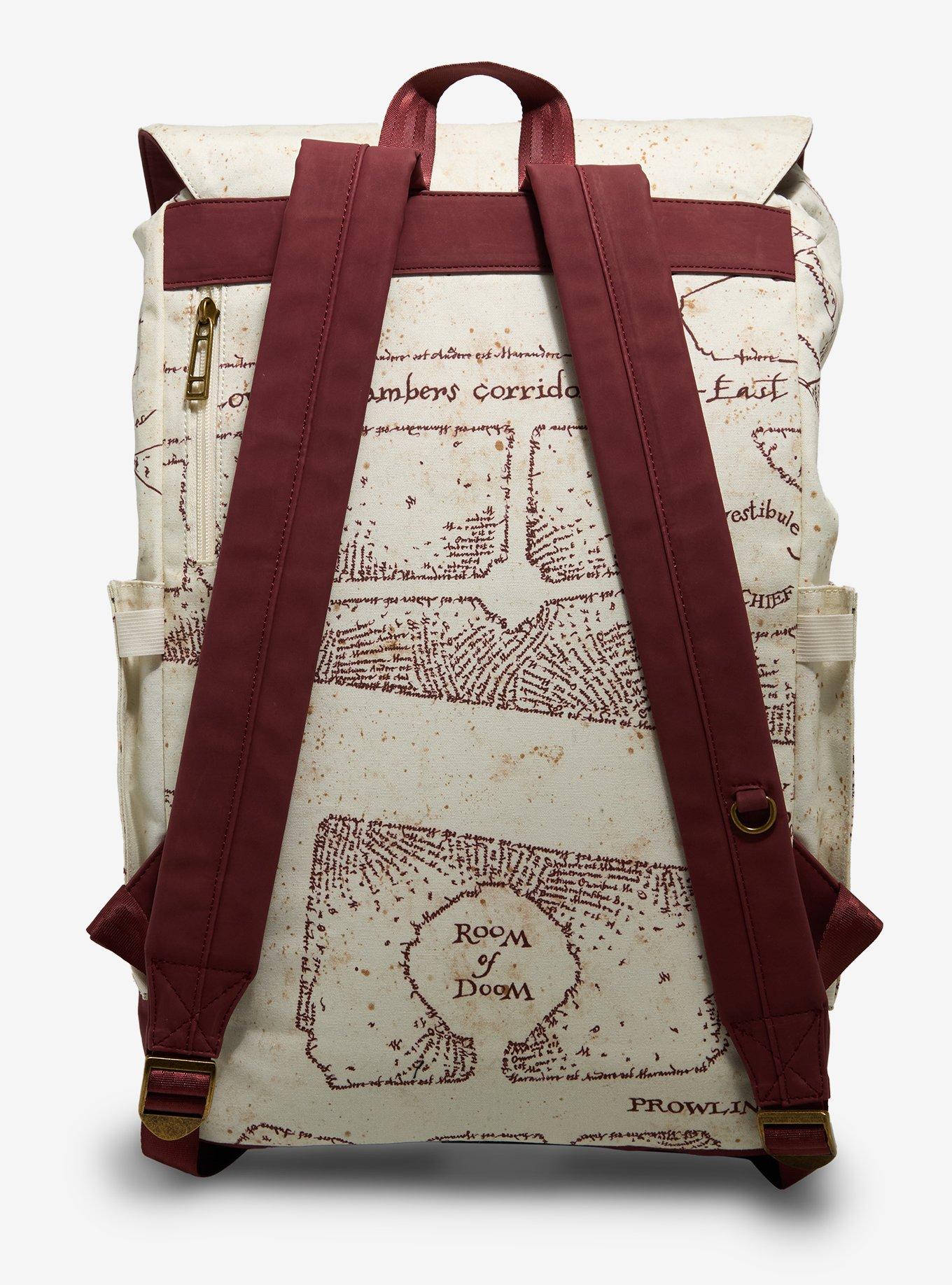 Harry Potter The Marauder's Map UV Light Activated Backpack - BoxLunch Exclusive, , alternate - view 3