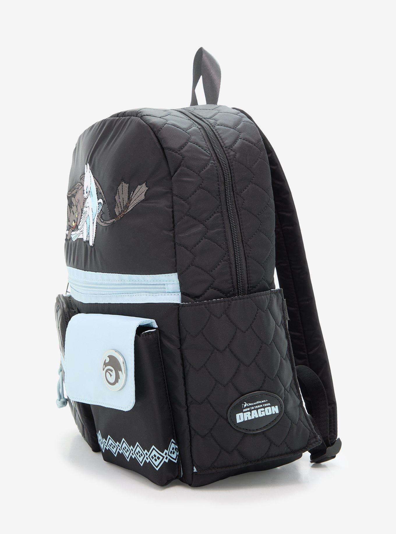 DreamWorks How To Train Your Dragon Toothless and Light Fury Backpack - BoxLunch Exclusive, , alternate - view 3