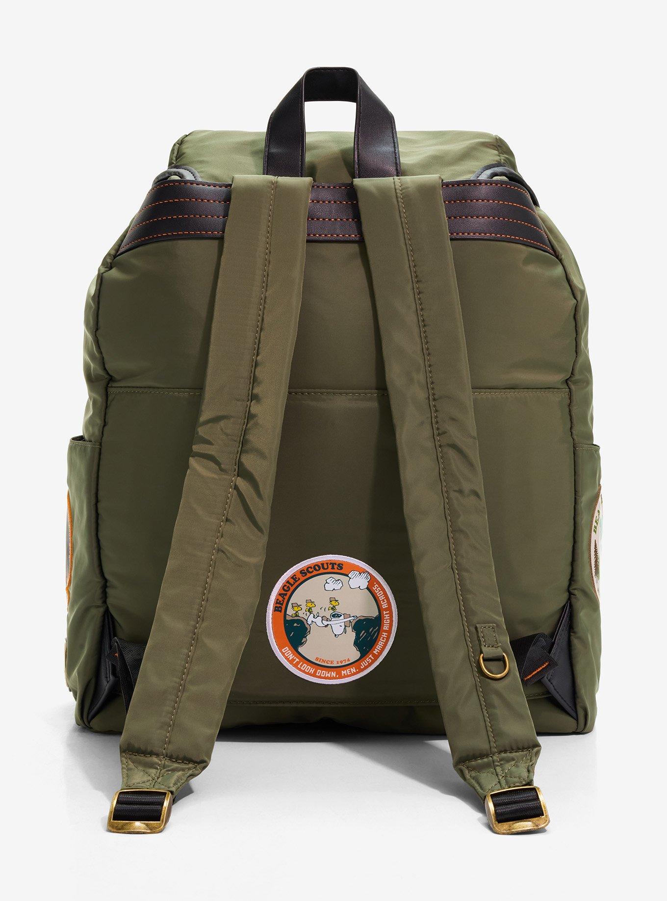 Peanuts Snoopy Beagle Scouts Patches Backpack - BoxLunch Exclusive, , alternate - view 3