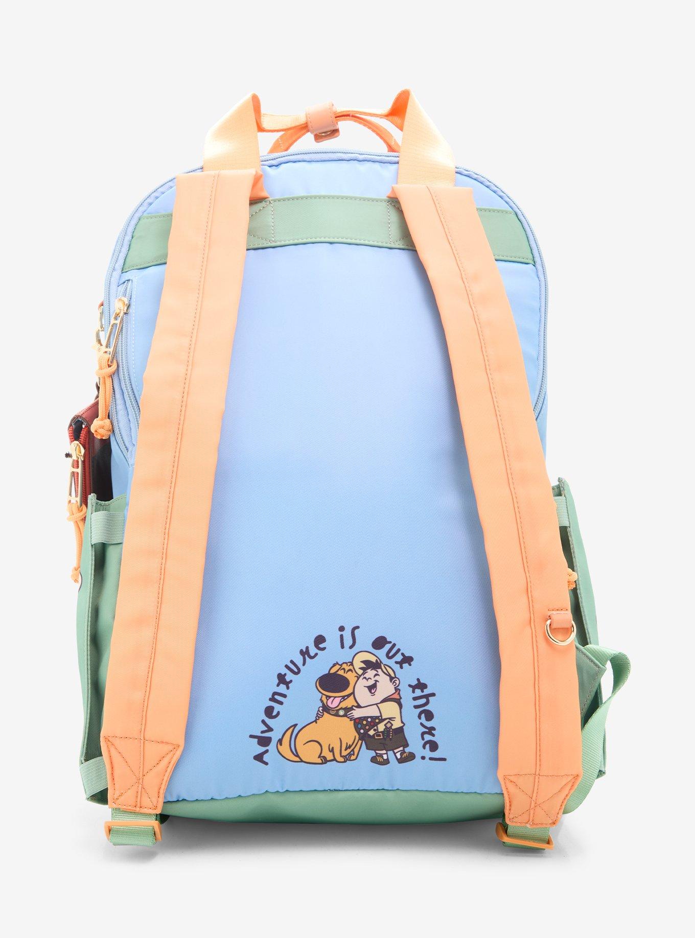 Disney Pixar Up Balloon House Color Block Backpack - BoxLunch Exclusive, , hi-res