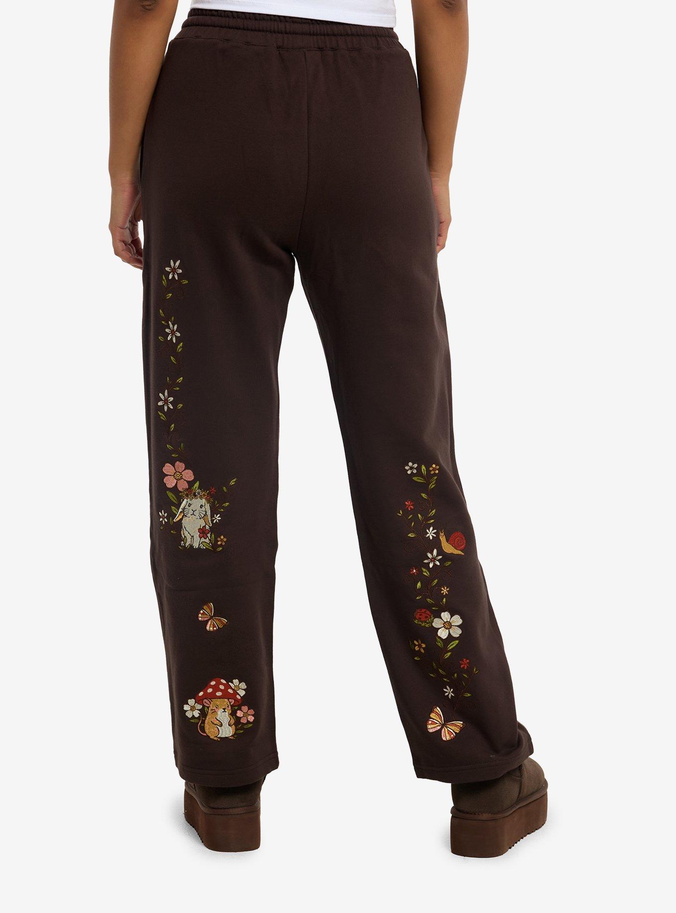 Thorn & Fable Mushroom Critter Lounge Pants, , hi-res
