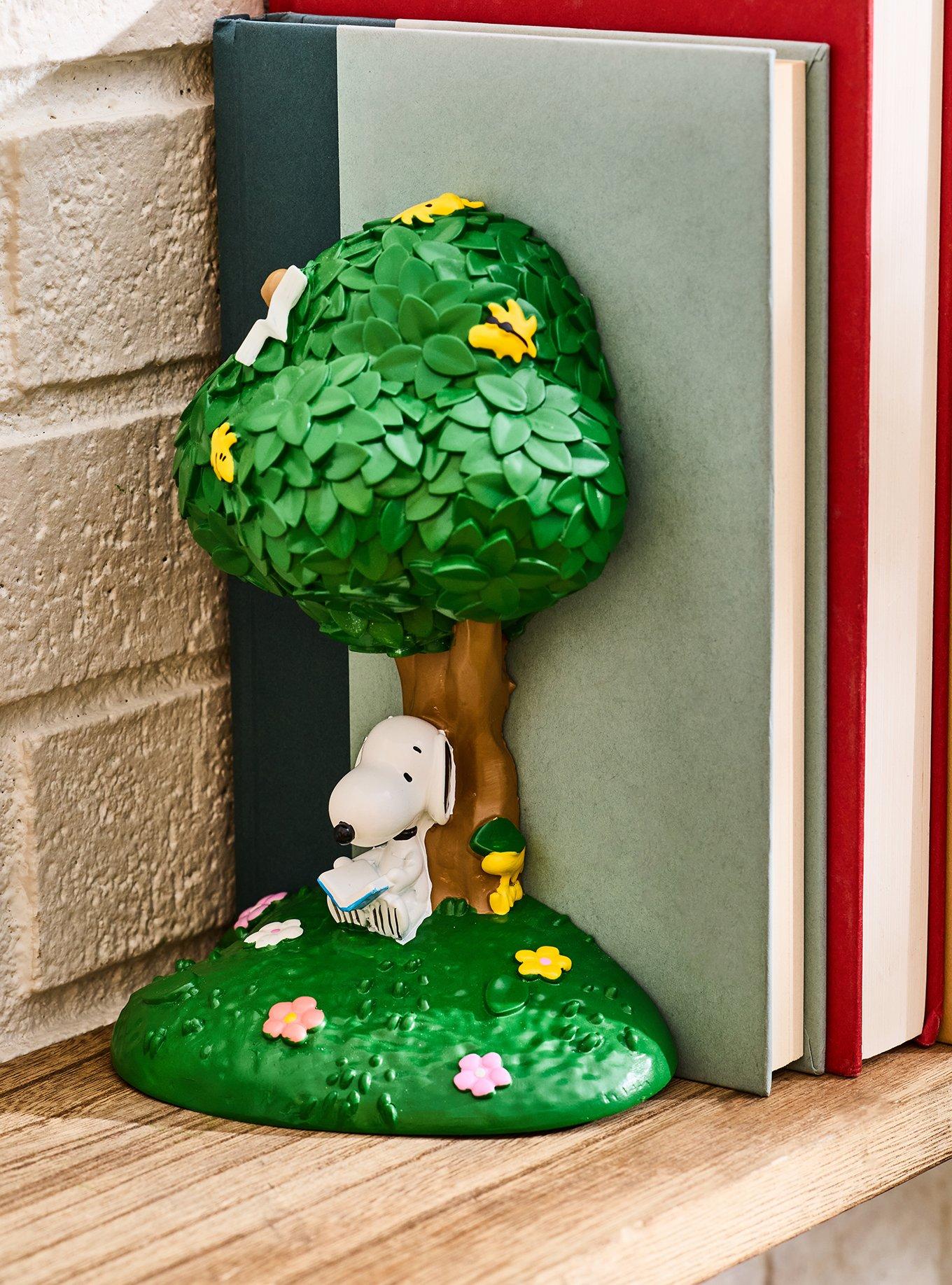 Peanuts Snoopy & Charlie Brown Tree Bookends, , alternate - view 3