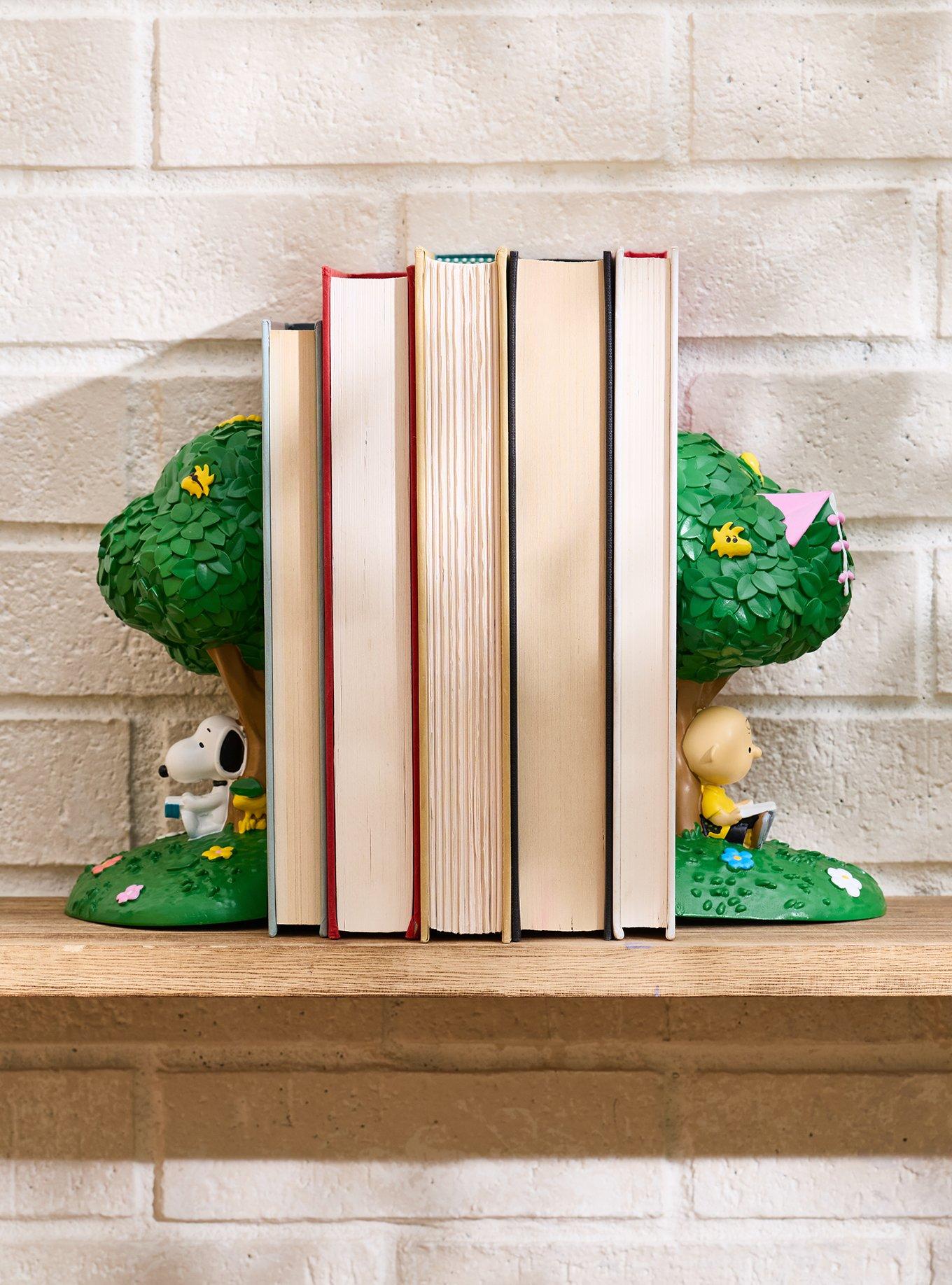 Peanuts Snoopy & Charlie Brown Tree Bookends, , alternate - view 4