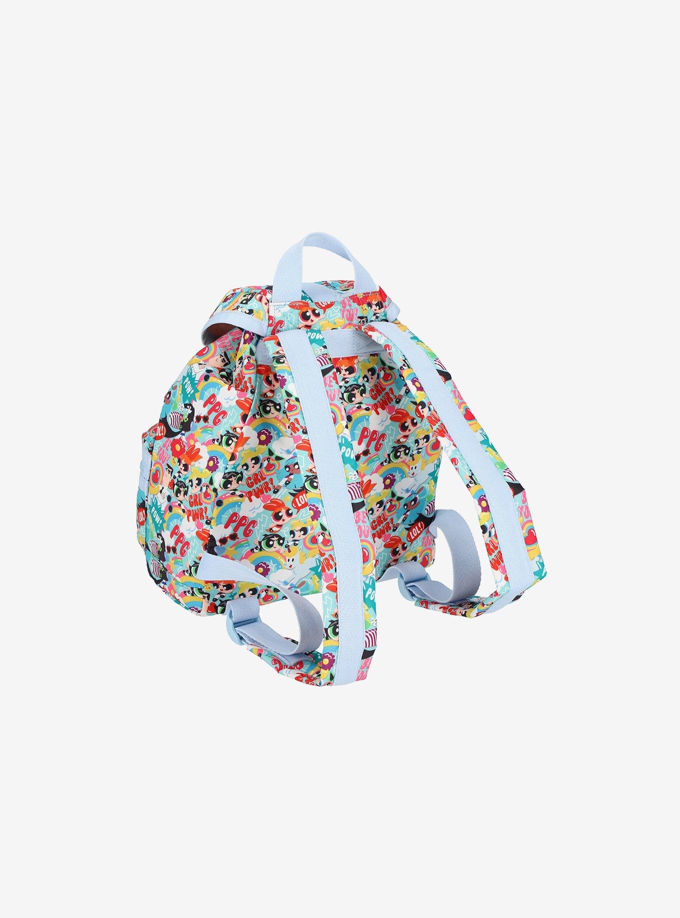 The Powerpuff Girls x LeSportsac Allover Print Drawstring Mini Backpack