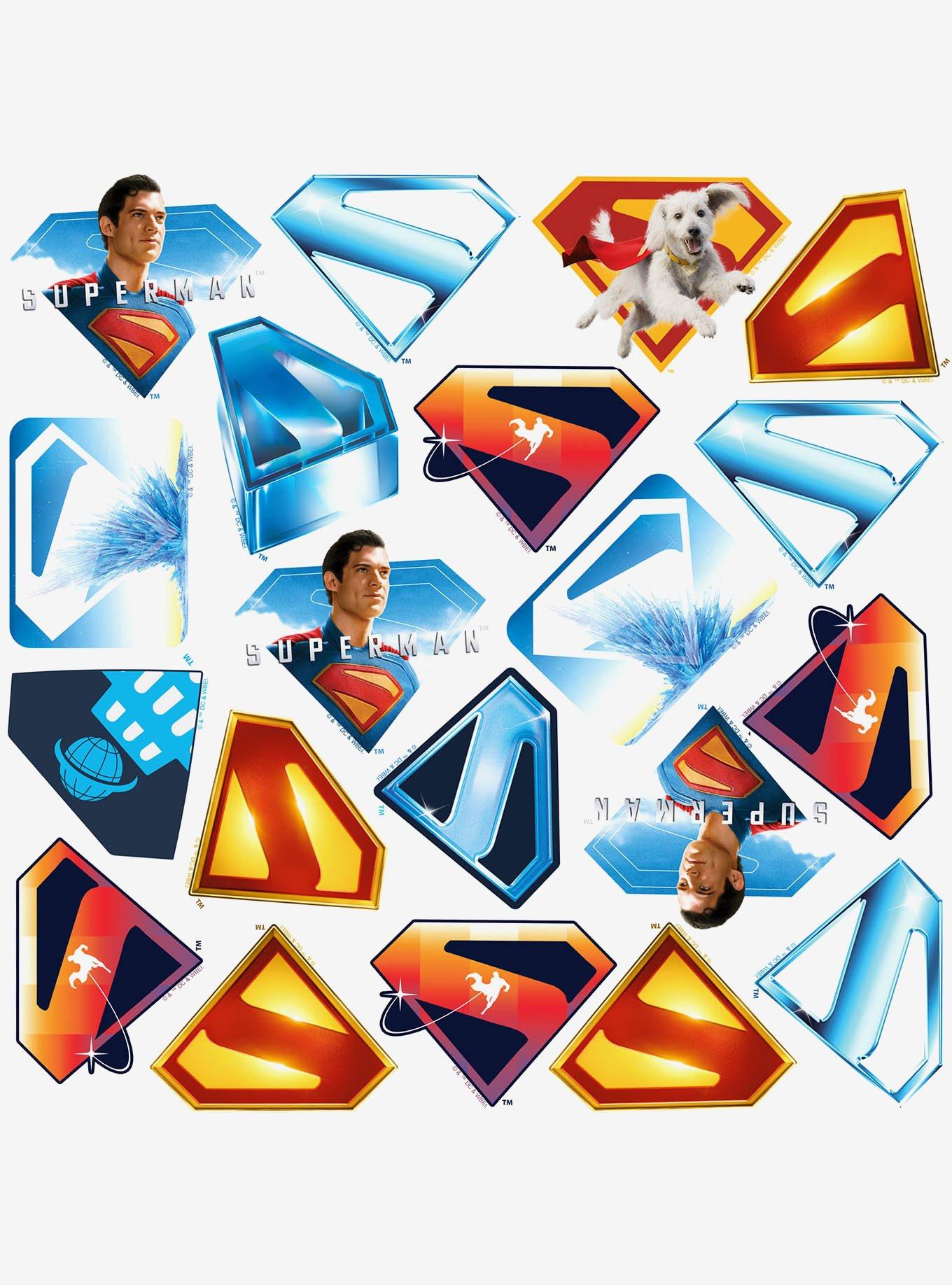 DC Comics Superman (2025) Logo Miscellaneous 100ct Sticker Pack, , alternate