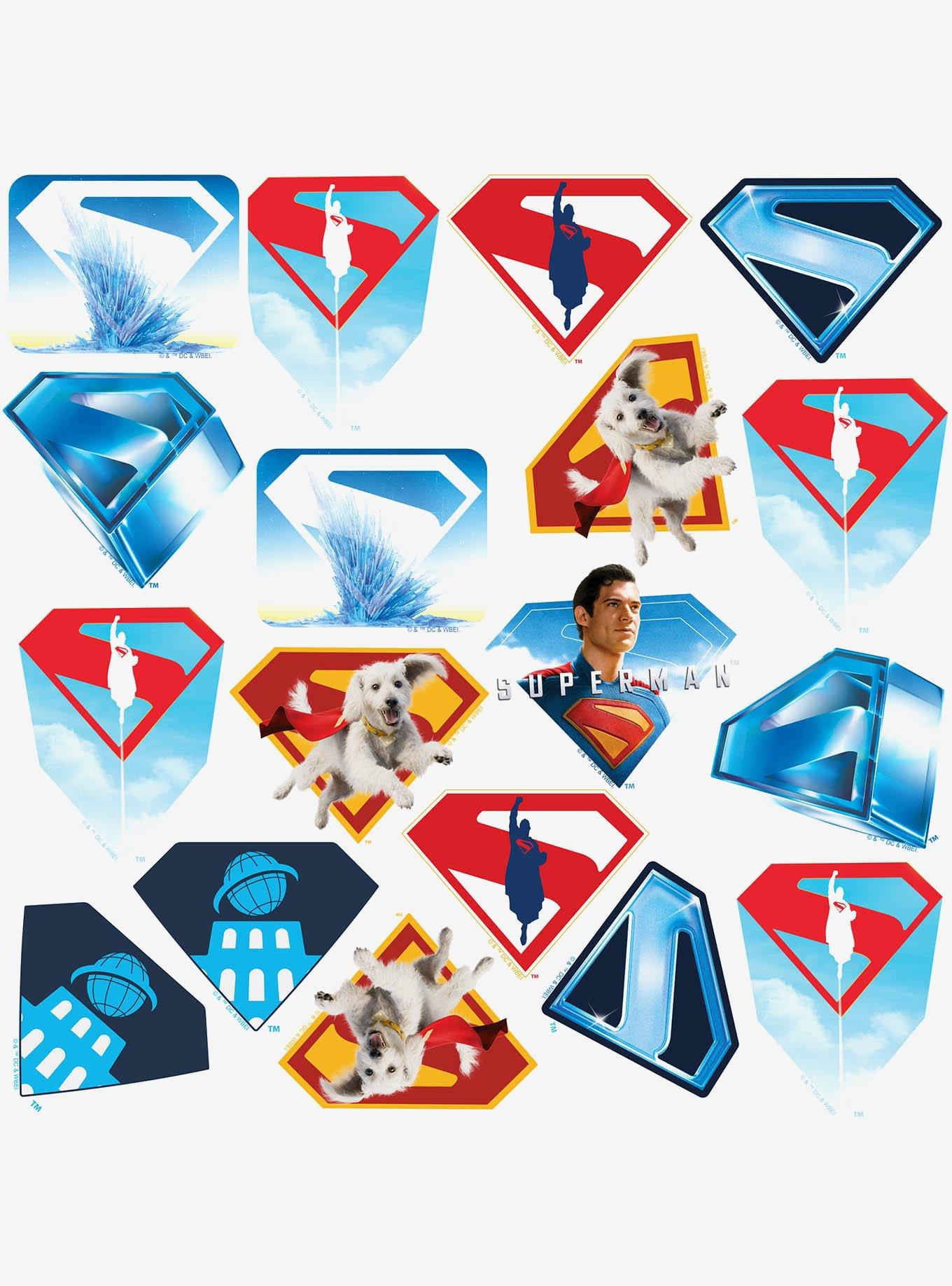 DC Comics Superman (2025) Logo Miscellaneous 100ct Sticker Pack, , alternate