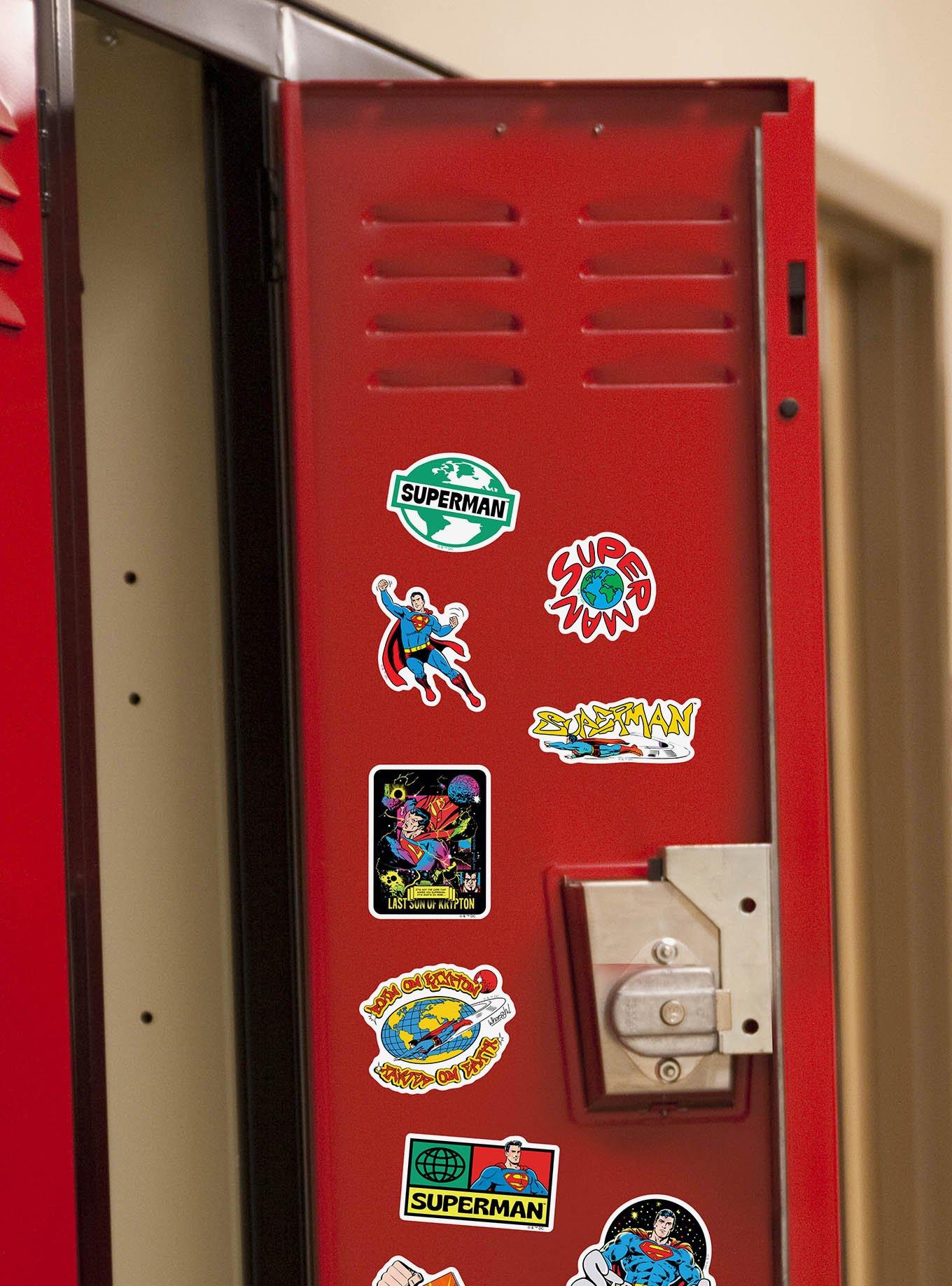 DC Comics Superman Retro Lifted Miscellaneous 100ct Sticker Pack, , alternate