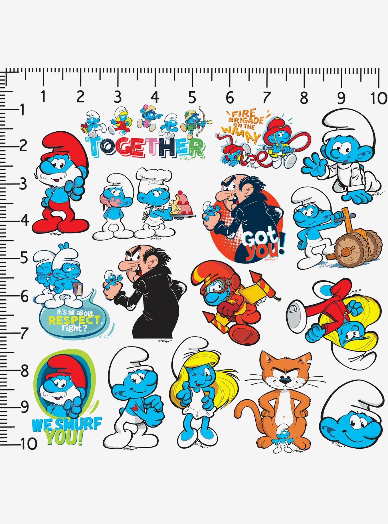 The Smurfs Variety Miscellaneous 100ct Sticker Pack, , alternate