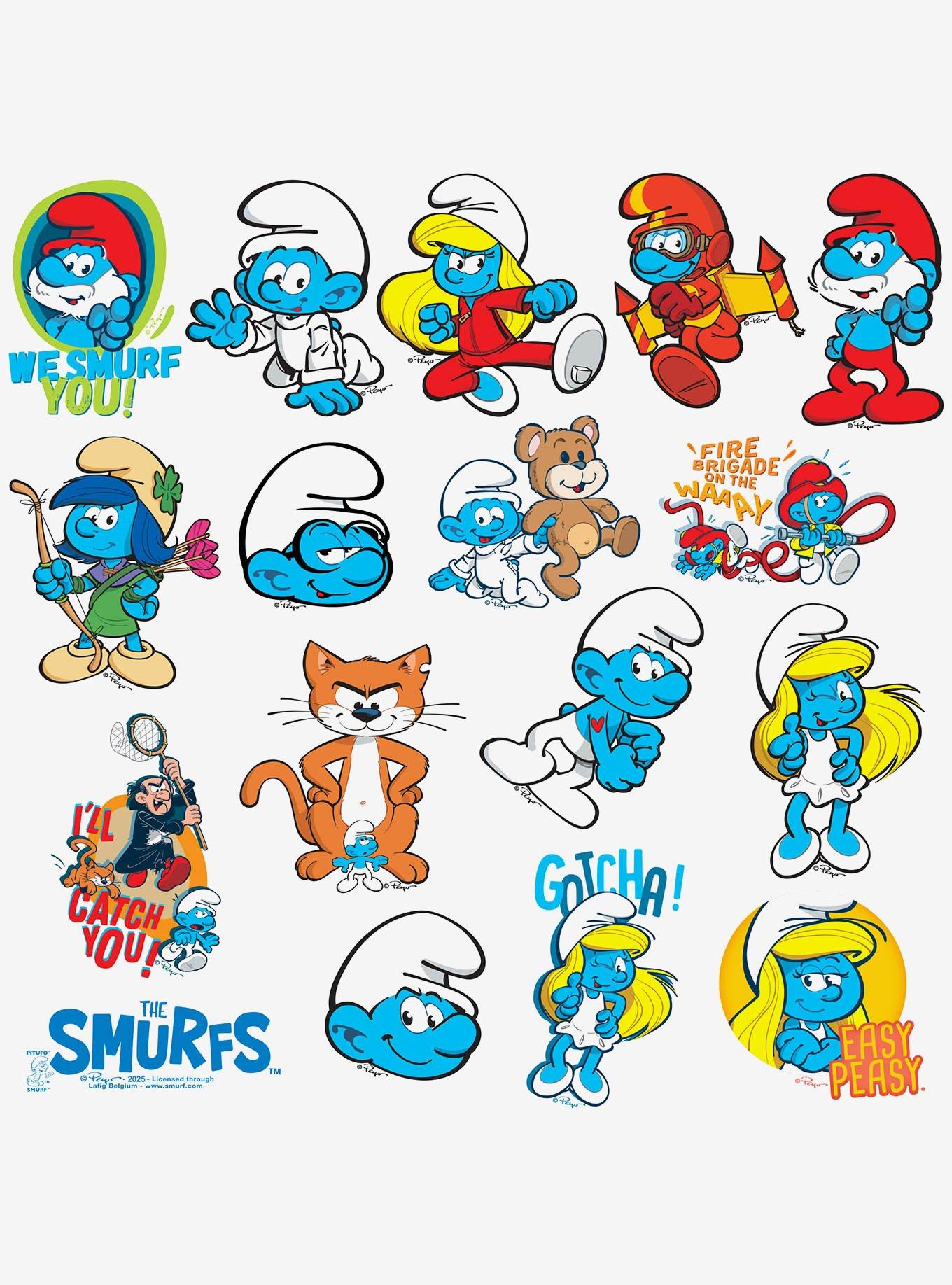 The Smurfs Variety Miscellaneous 100ct Sticker Pack, , alternate