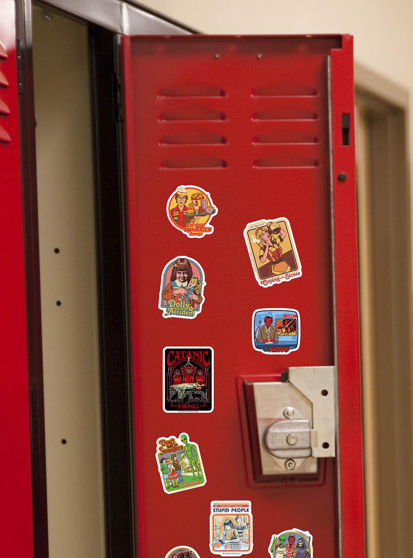 Steven Rhodes Dark Humor Miscellaneous 100ct Sticker Pack, , alternate