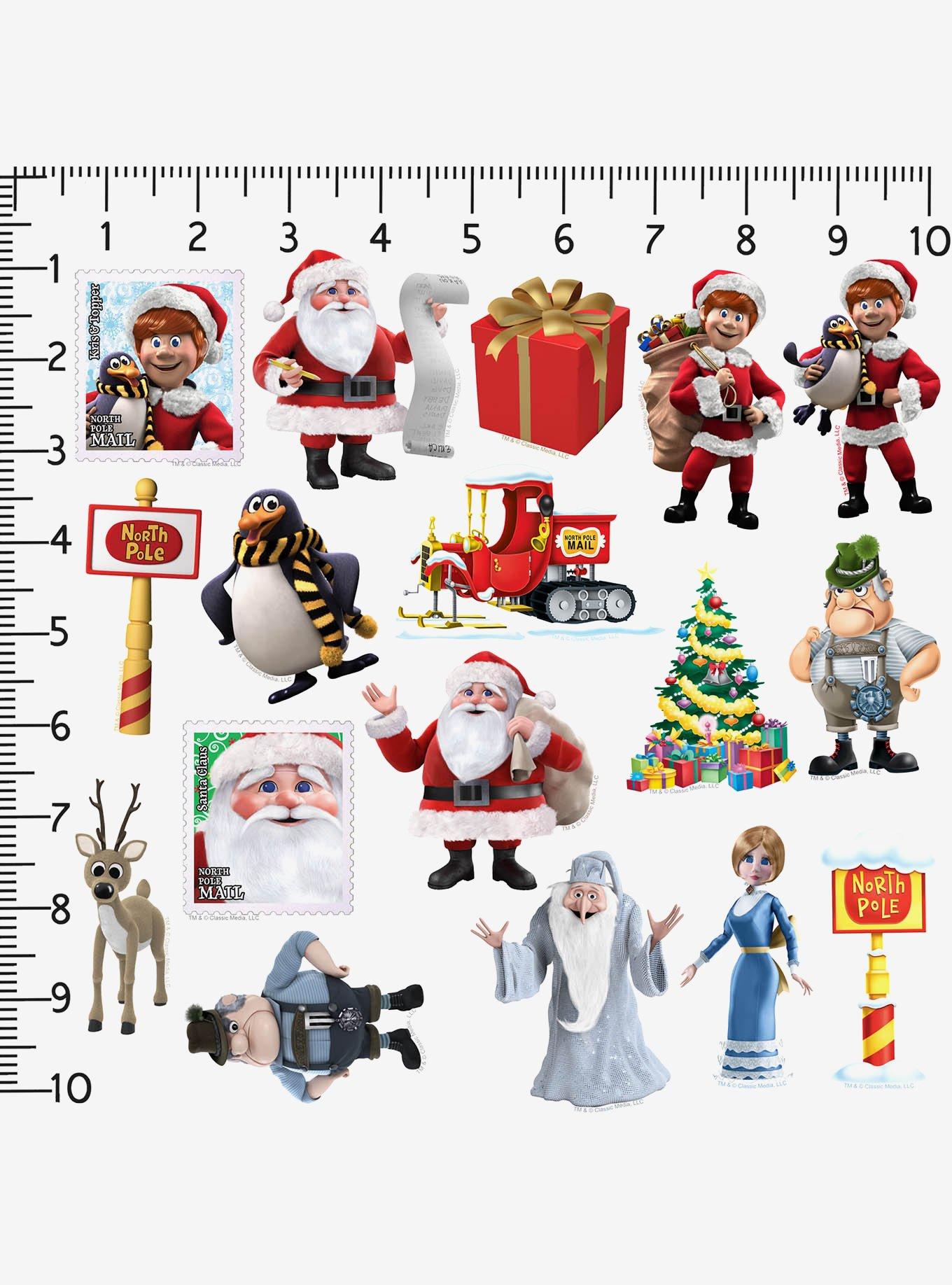 Santa Claus Is Comin To Town Miscellaneous 100ct Sticker Pack, , alternate