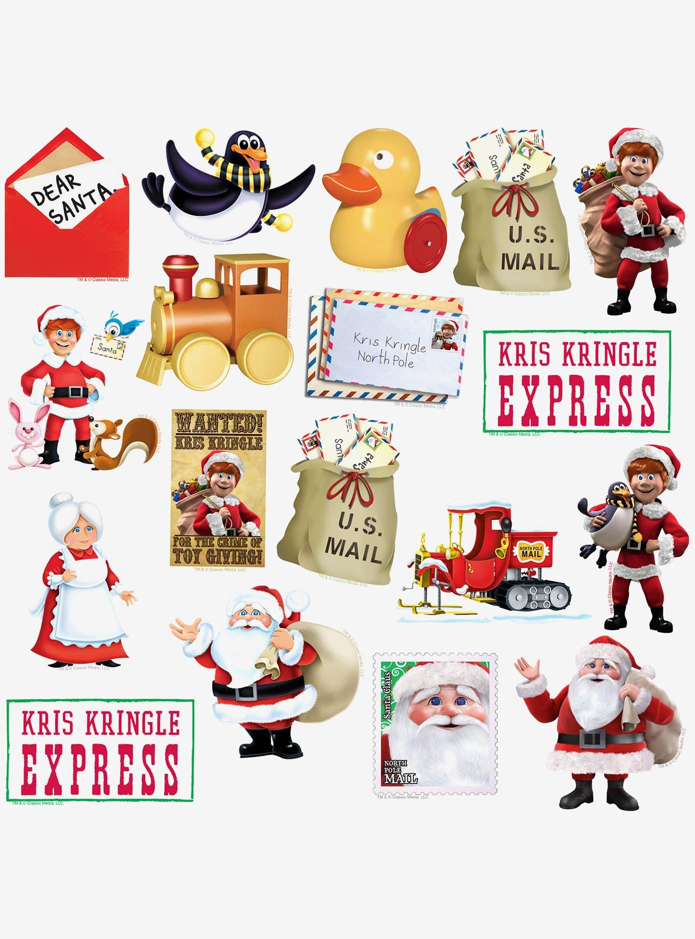 Santa Claus Is Comin To Town Miscellaneous 100ct Sticker Pack, , alternate