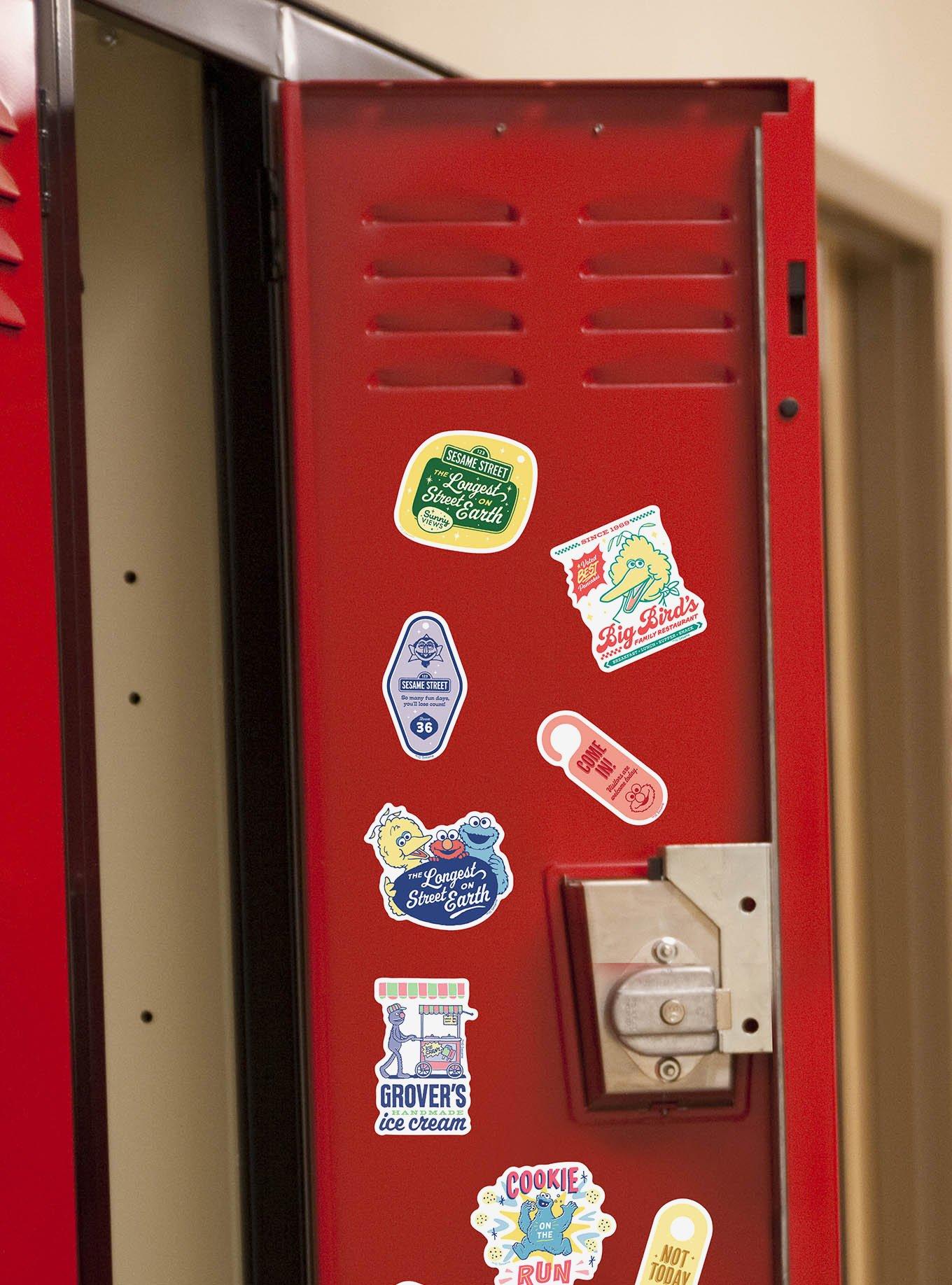 Sesame Street Vintage Signage Miscellaneous 100ct Sticker Pack, , alternate