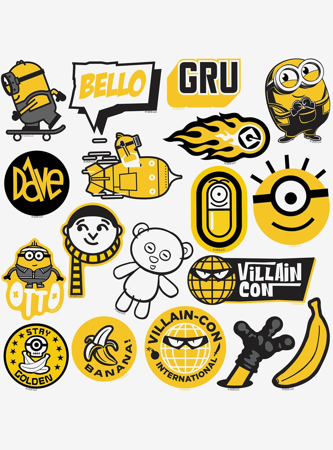 Minions Miscellaneous 100ct Sticker Pack, , alternate