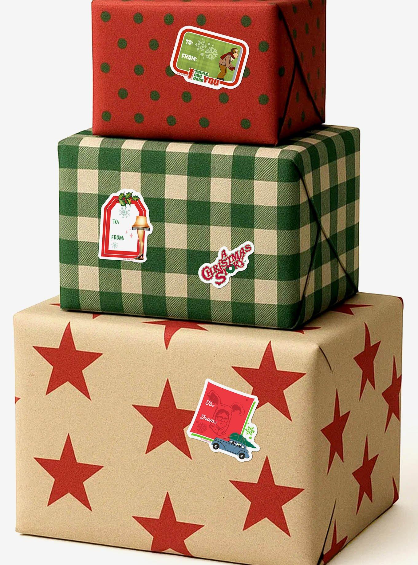 A Christmas Story Holiday Labels Miscellaneous 100ct Sticker Pack, , hi-res