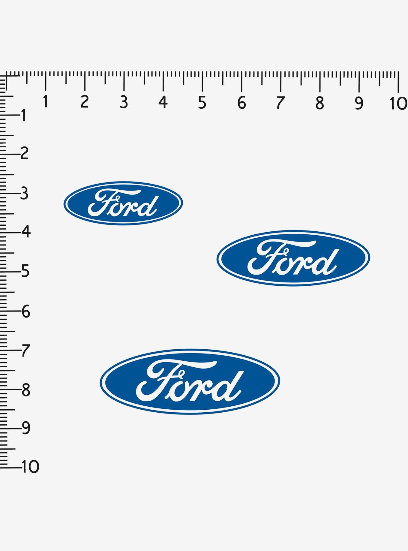 Ford Oval Emblem Miscellaneous 100ct Sticker Pack, , alternate
