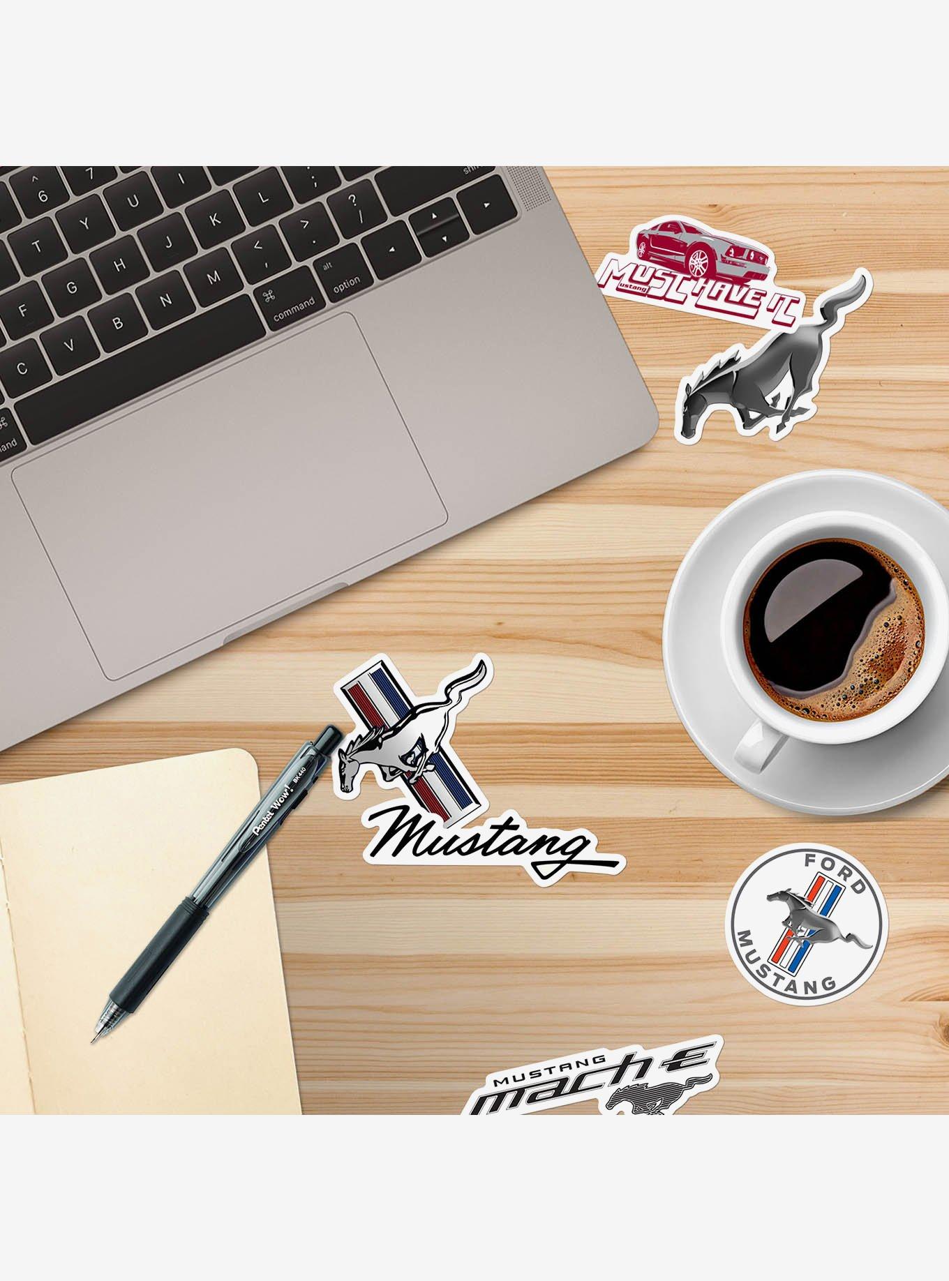 Ford Mustang Miscellaneous 100ct Sticker Pack, , alternate