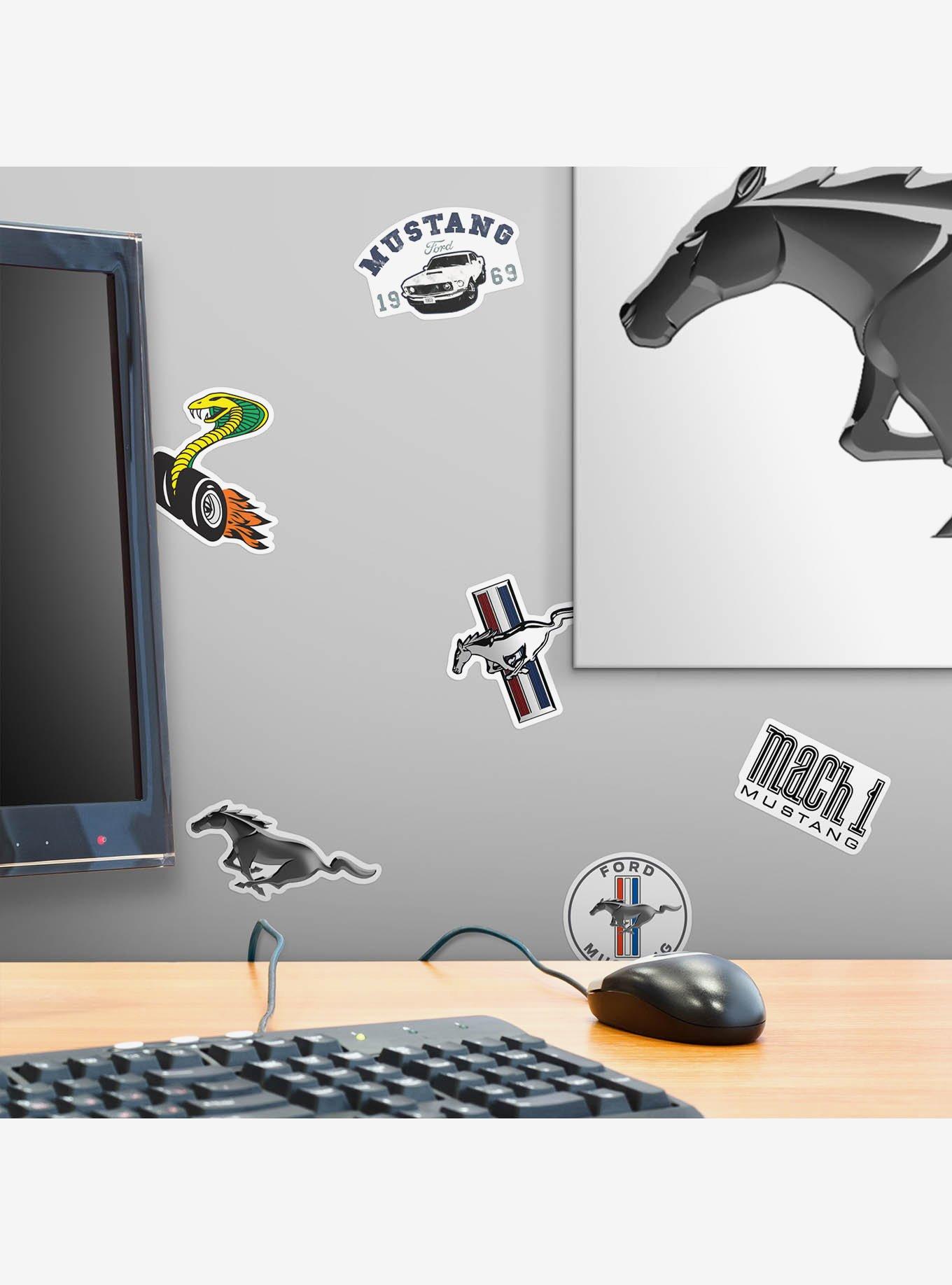 Ford Mustang Miscellaneous 100ct Sticker Pack, , alternate