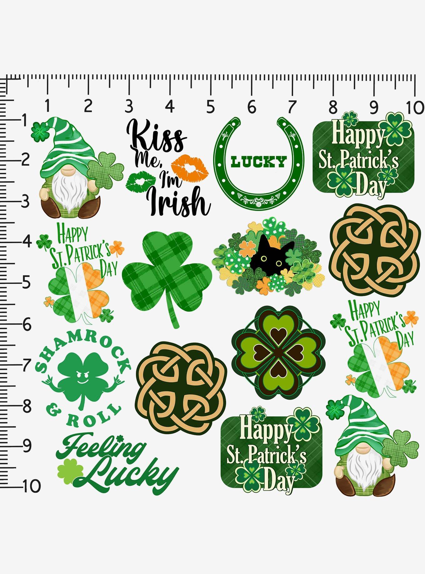 St. Patrick's Day Celebration Miscellaneous 100ct Sticker Pack, , alternate
