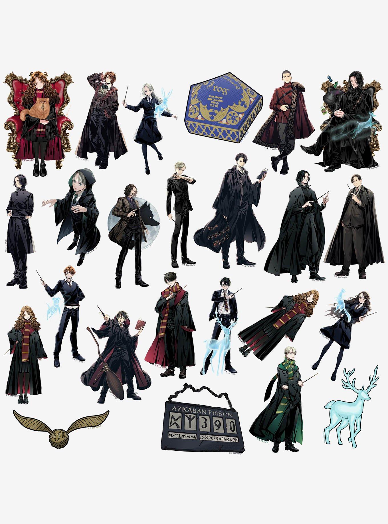 Harry Potter Anime Miscellaneous 100ct Sticker Pack, , alternate