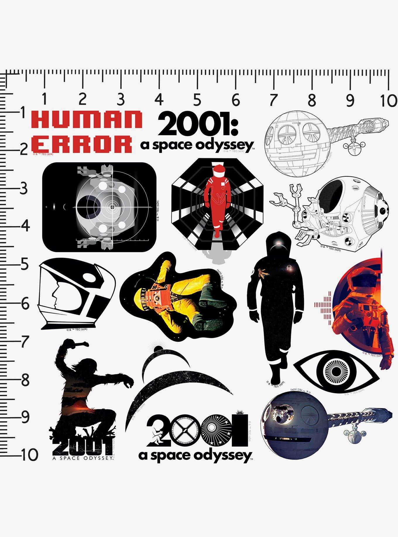 2001 A Space Odyssey Miscellaneous 100ct Sticker Pack, , alternate
