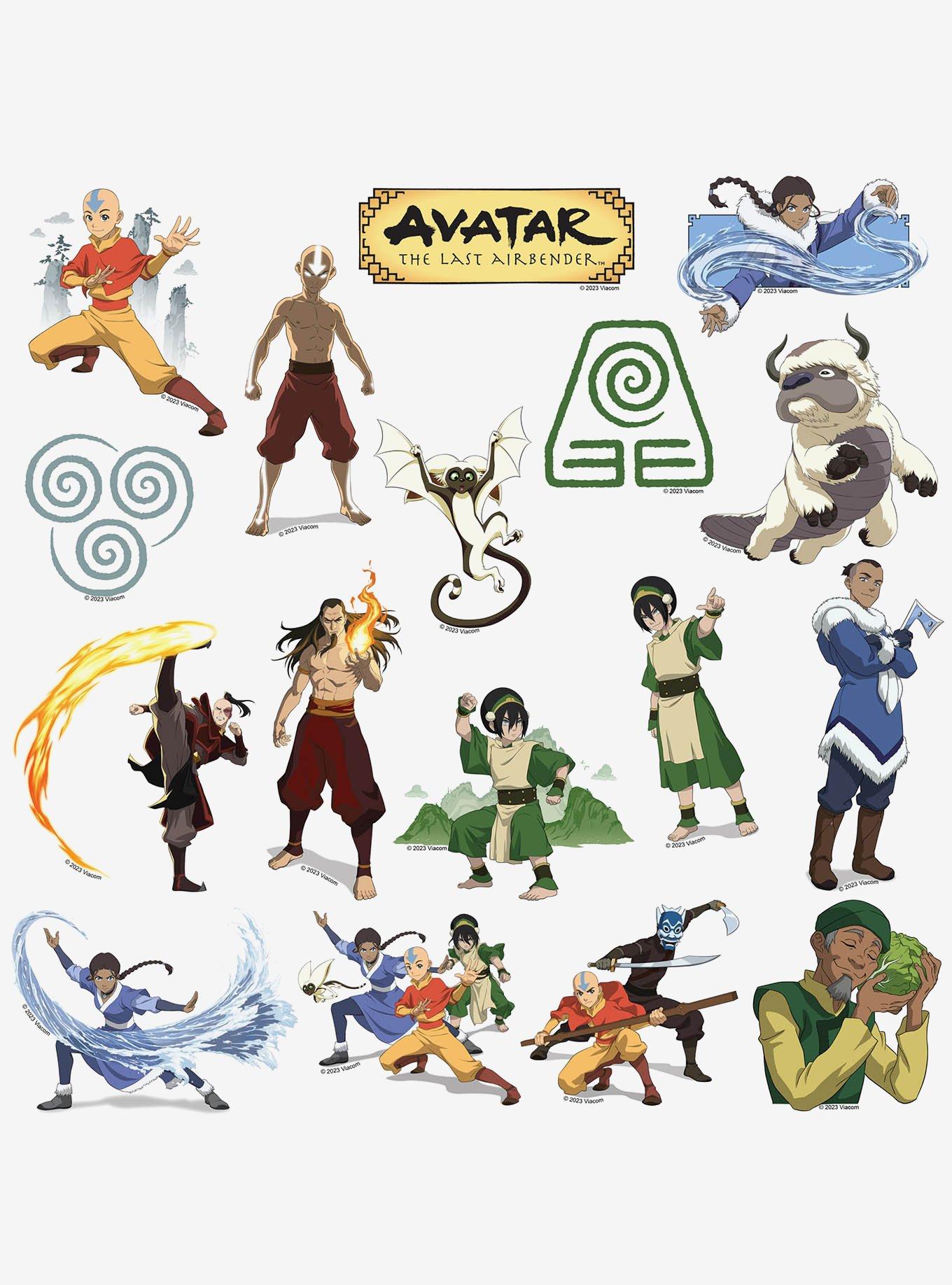 Avatar: The Last Airbender Miscellaneous 100ct Sticker Pack, , alternate