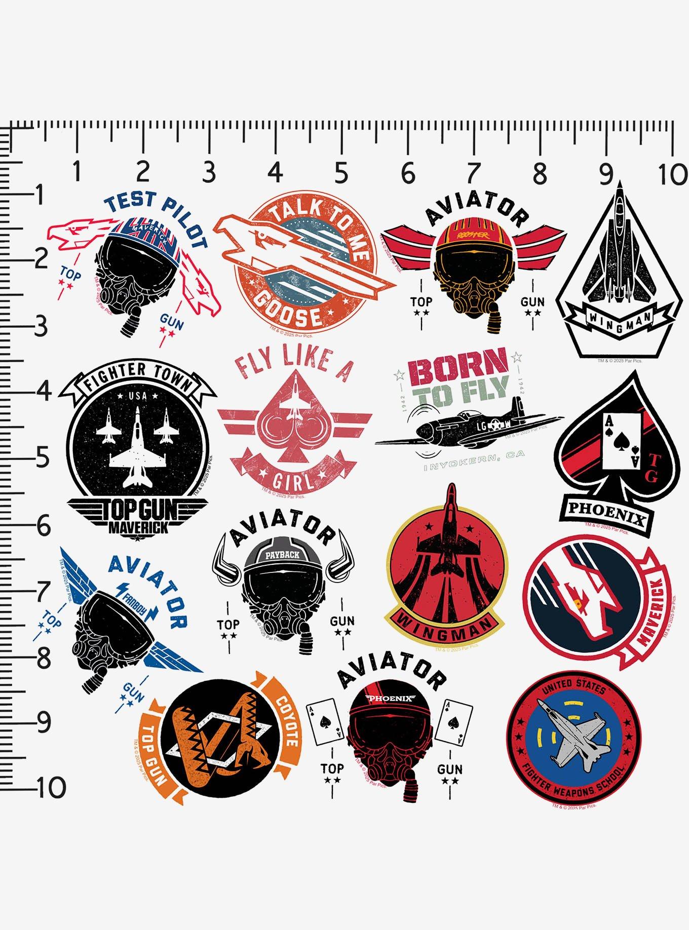 Top Gun: Maverick Variety Miscellaneous 100ct Sticker Pack, , alternate