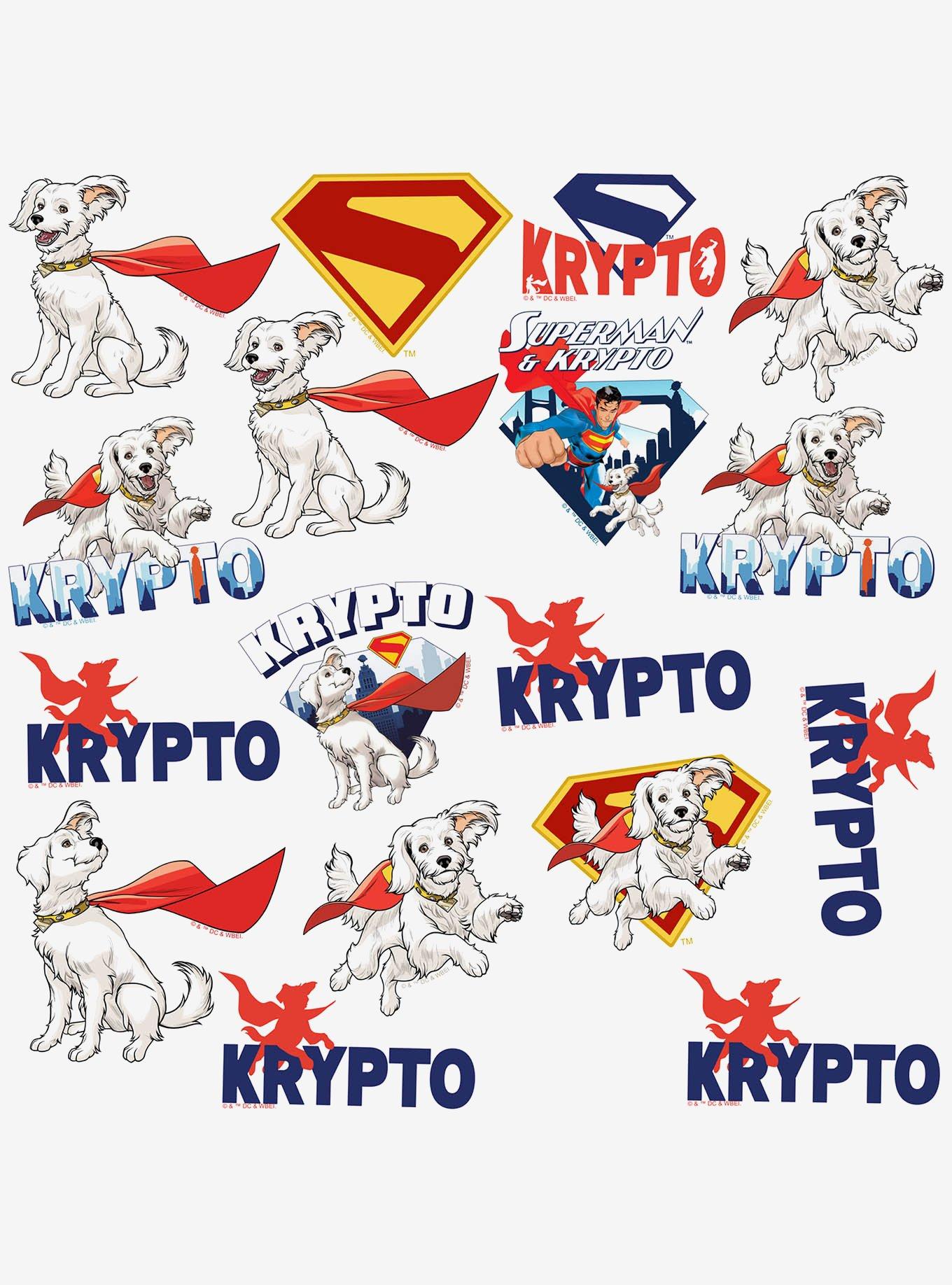 DC Comics Superman (2025) Krypto Miscellaneous 100ct Sticker Pack, , alternate