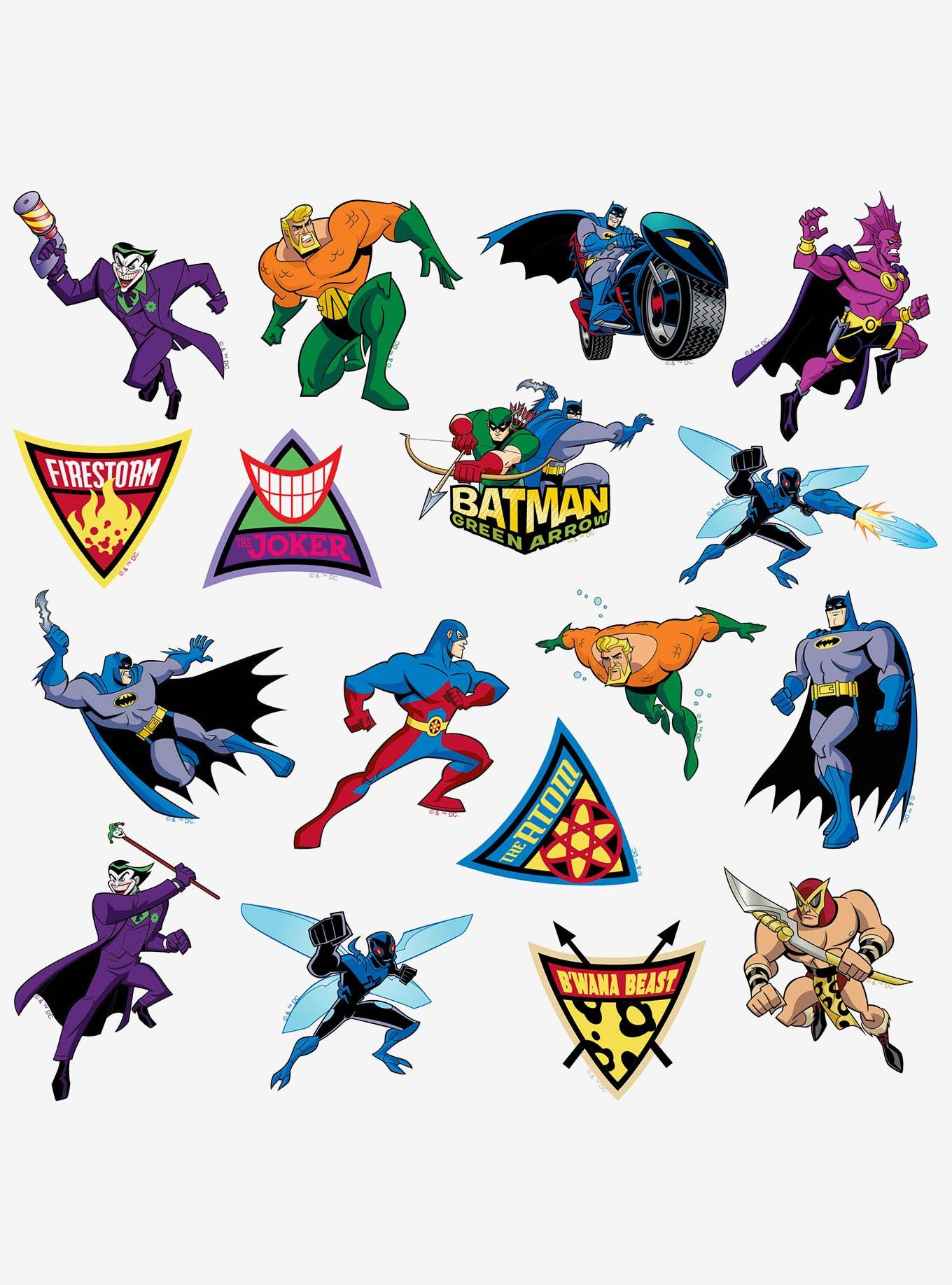 DC Comics Batman: Brave and The Bold Miscellaneous 100ct Sticker Pack, , alternate
