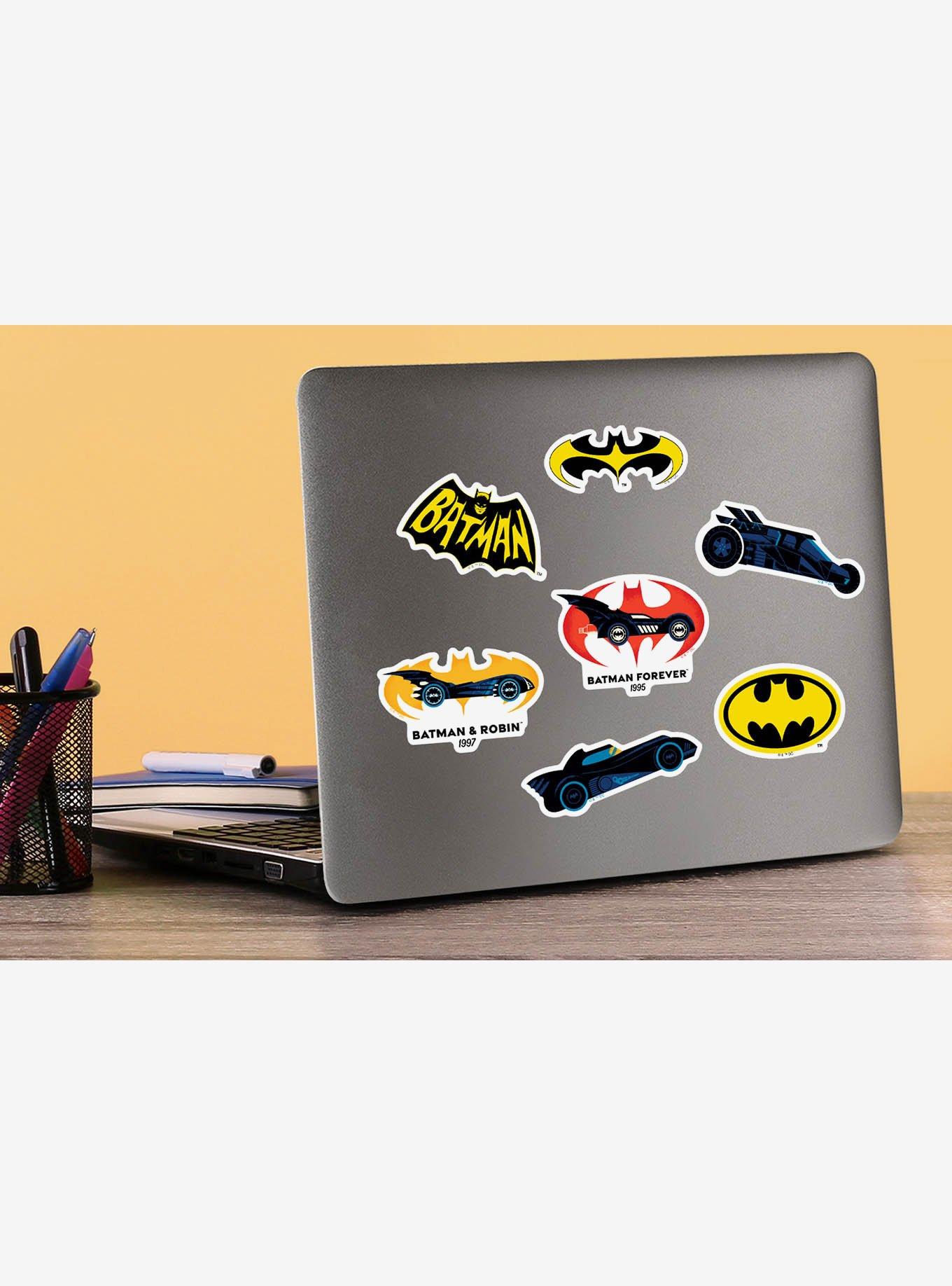 DC Comics Batman Iconic Batmobile Through The Ages Miscellaneous 100ct Sticker Pack, , hi-res