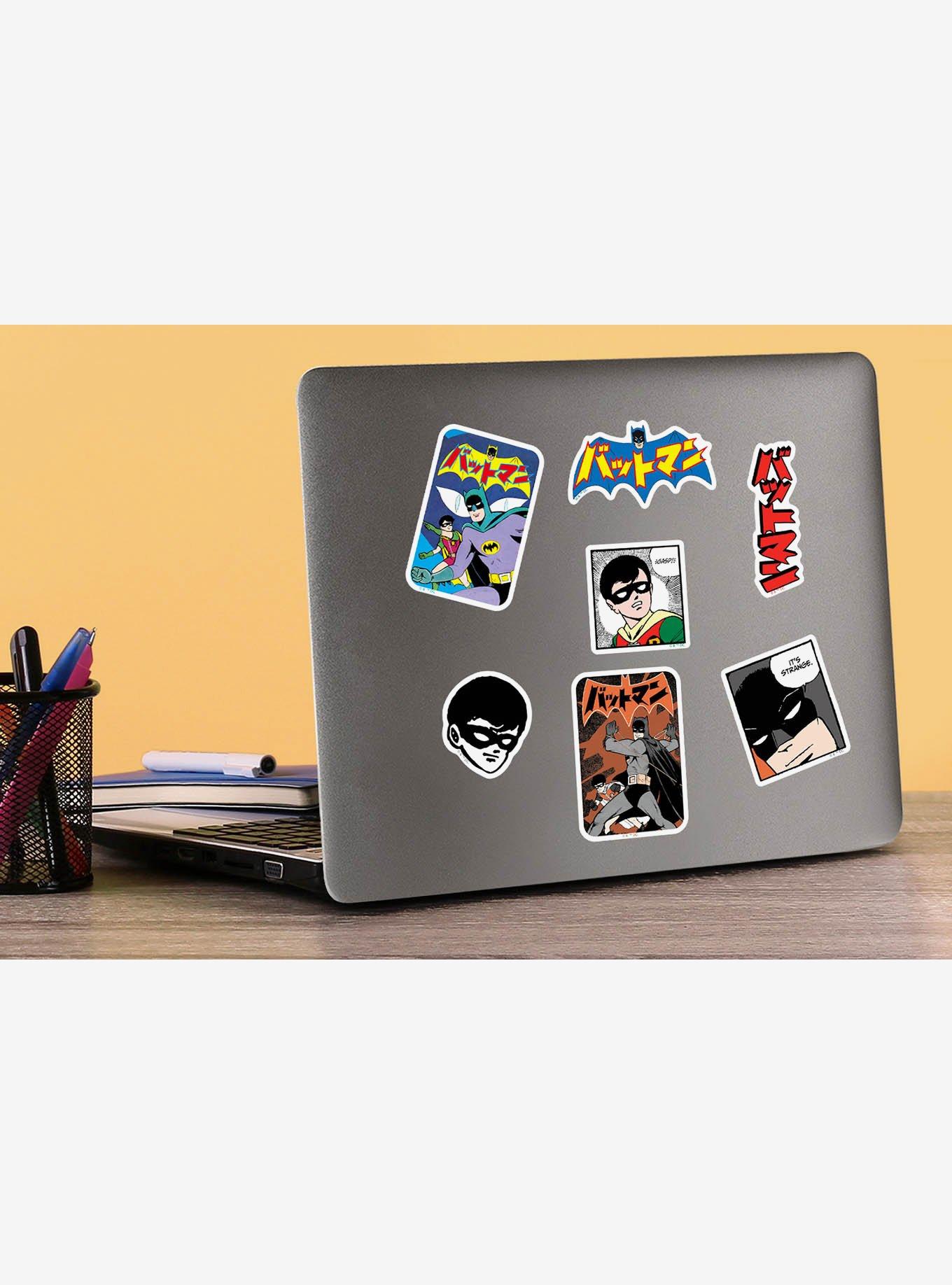 DC Comics Batman 85th Mashup and Robin Manga Classic Miscellaneous 100ct Sticker Pack, , hi-res