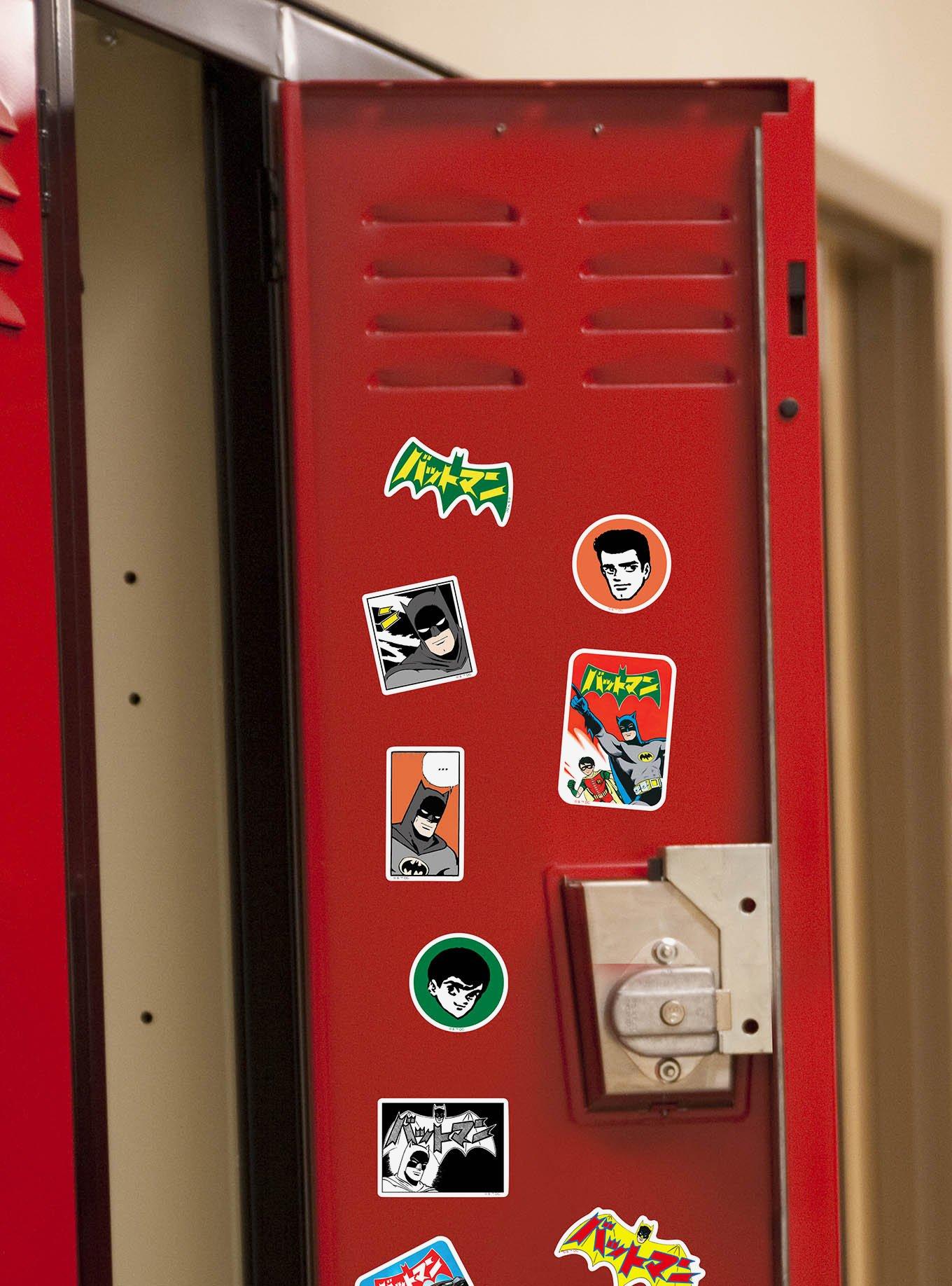 DC Comics Batman 85th Mashup and Robin Manga Classic Miscellaneous 100ct Sticker Pack, , alternate