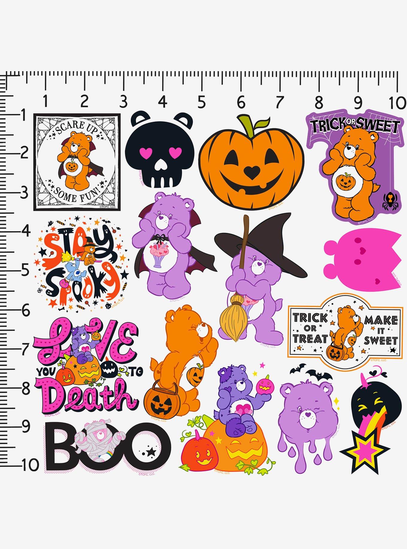 Care Bears Halloween Classic Miscellaneous 100ct Sticker Pack, , alternate