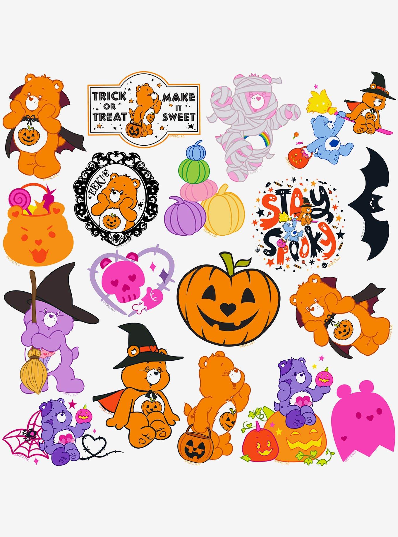 Care Bears Halloween Classic Miscellaneous 100ct Sticker Pack, , alternate