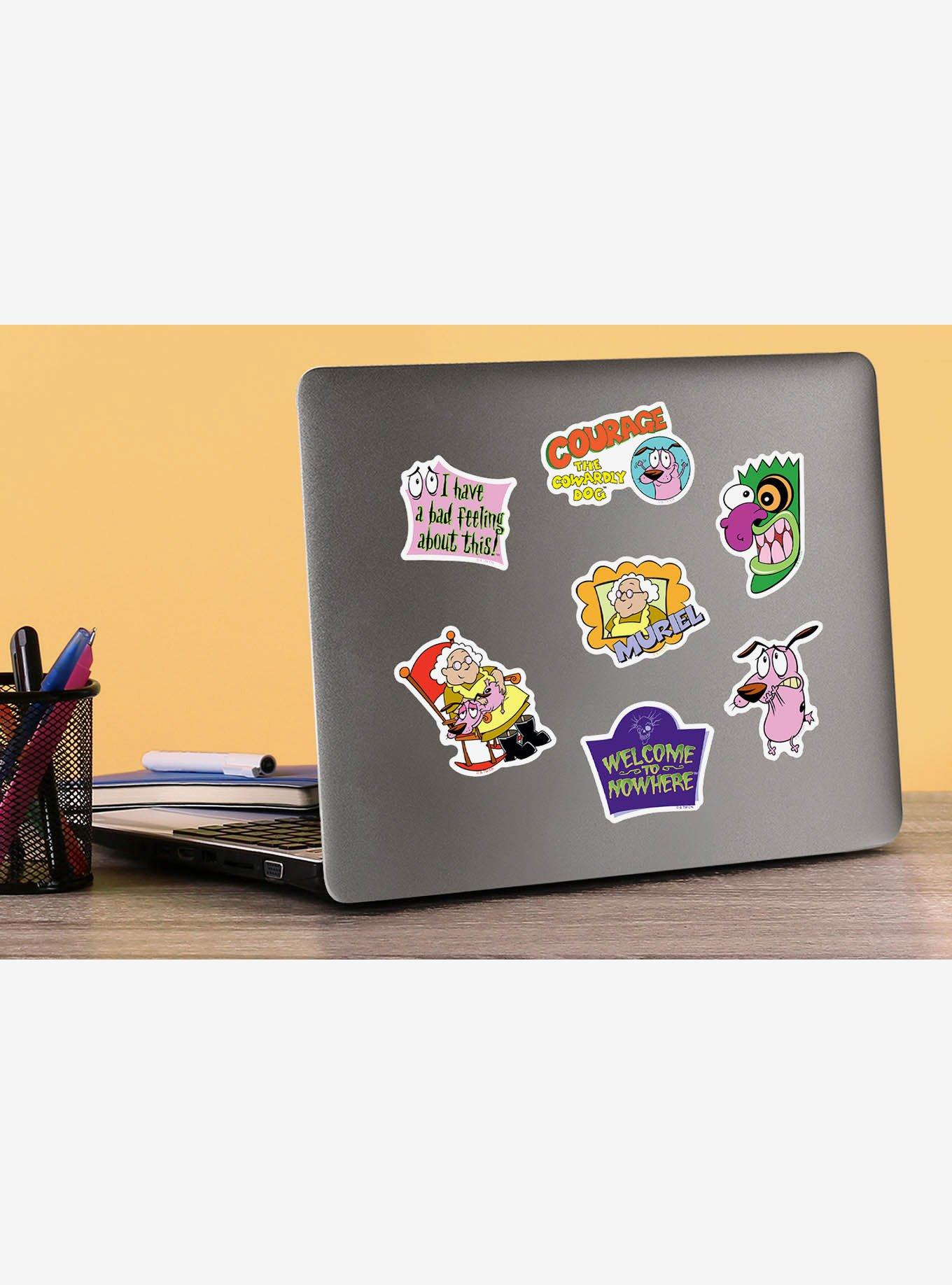 Courage The Cowardly Dog Miscellaneous 100ct Sticker Pack, , hi-res
