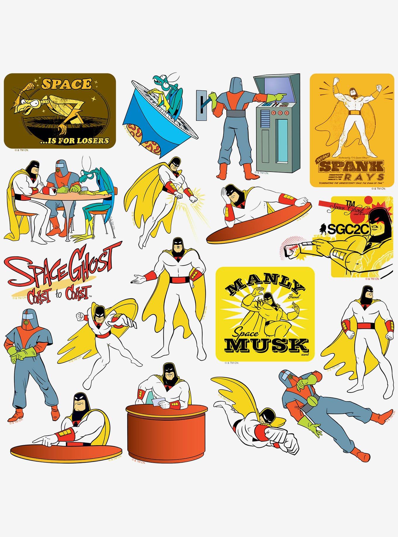 Space Ghost Miscellaneous 100ct Sticker Pack, , alternate