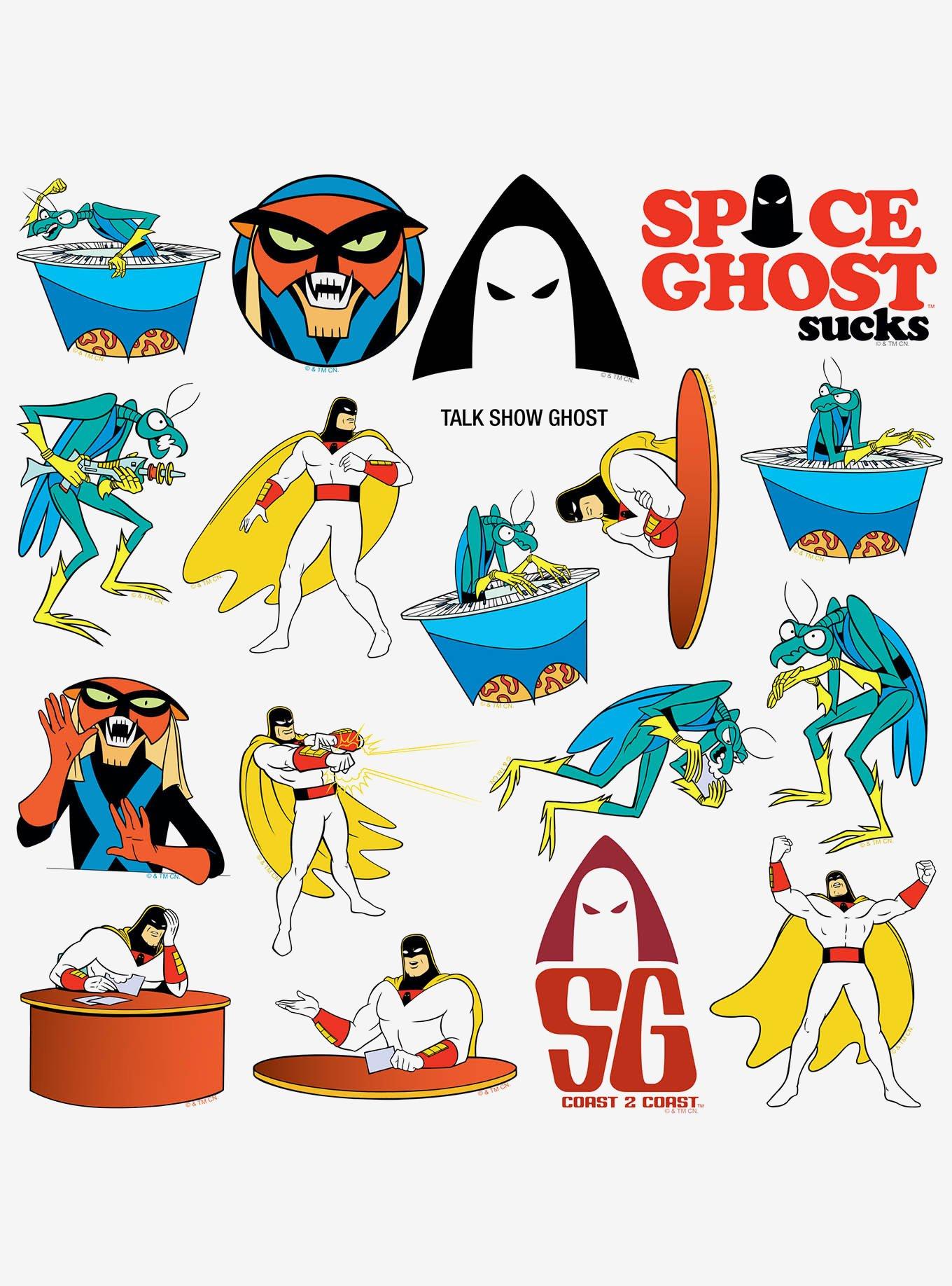 Space Ghost Miscellaneous 100ct Sticker Pack, , alternate