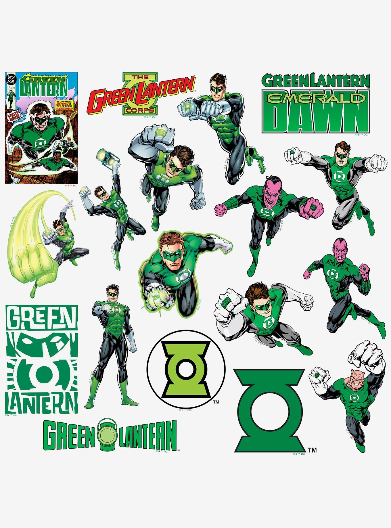 DC Comics Green Lantern Miscellaneous 100ct Sticker Pack, , alternate