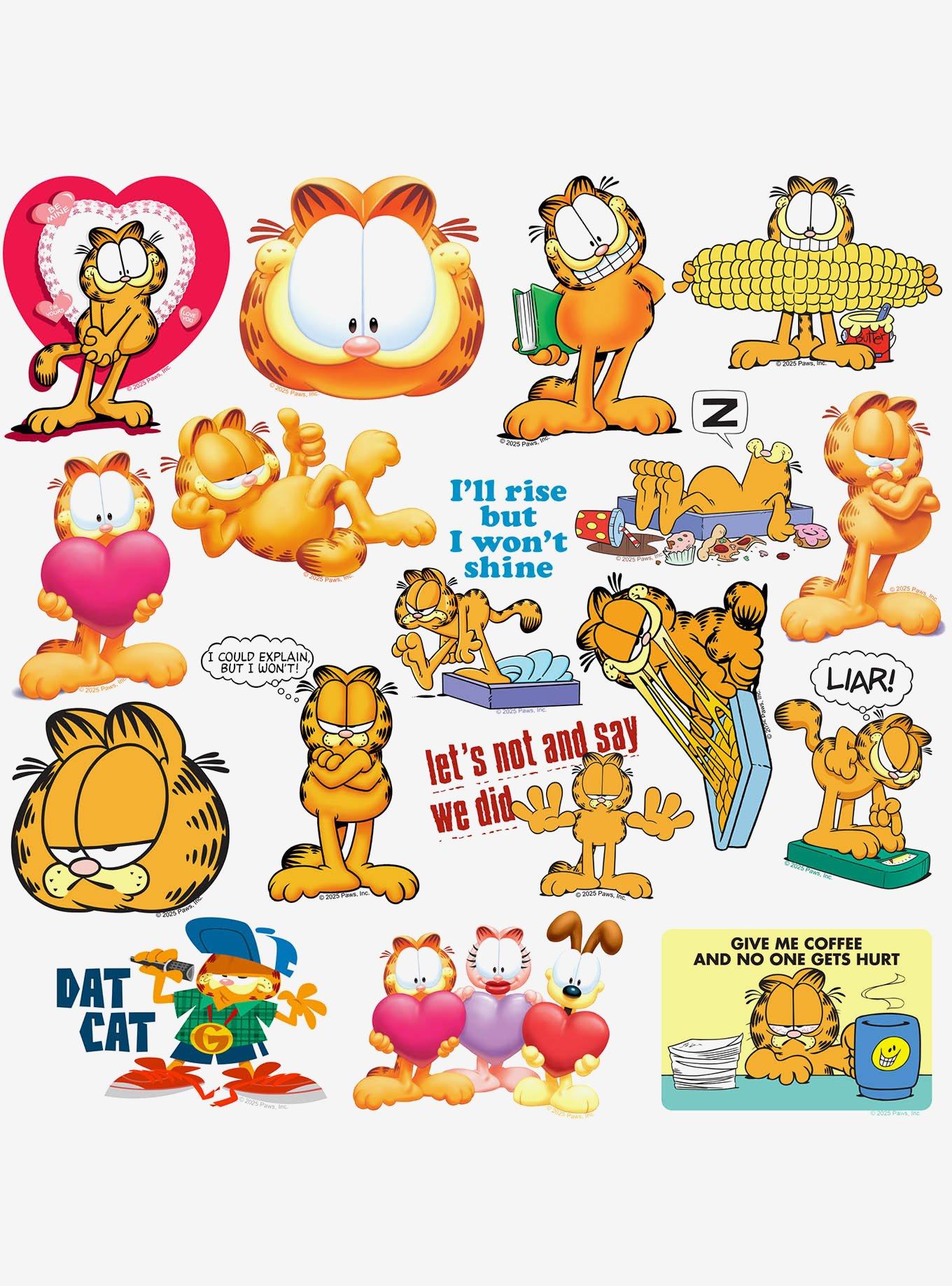 Garfield Variety Miscellaneous 100ct Sticker Pack, , alternate
