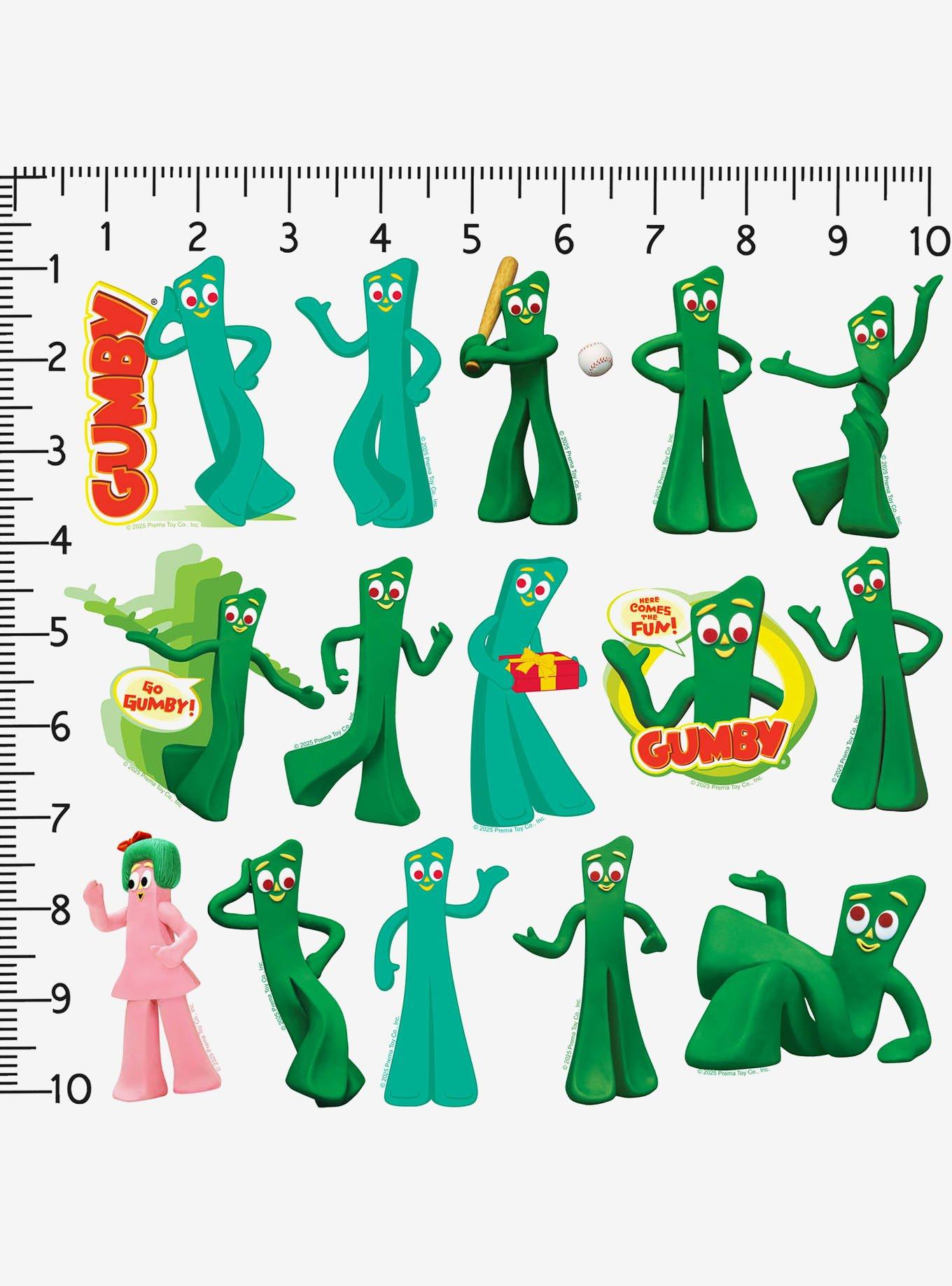 Gumby Miscellaneous 100ct Sticker Pack, , alternate