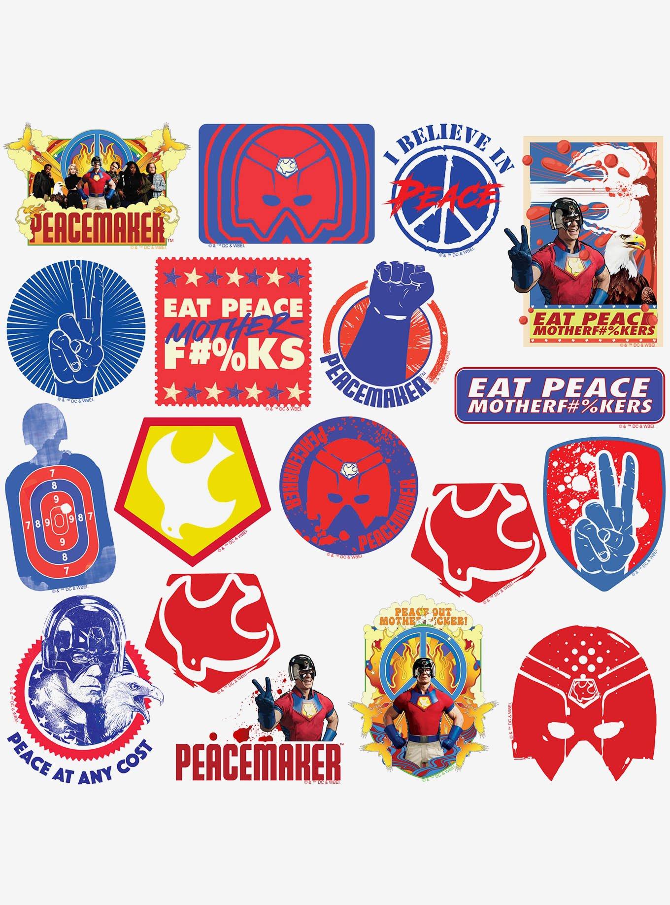 Peacemaker Iconic Miscellaneous 100ct Sticker Pack, , alternate