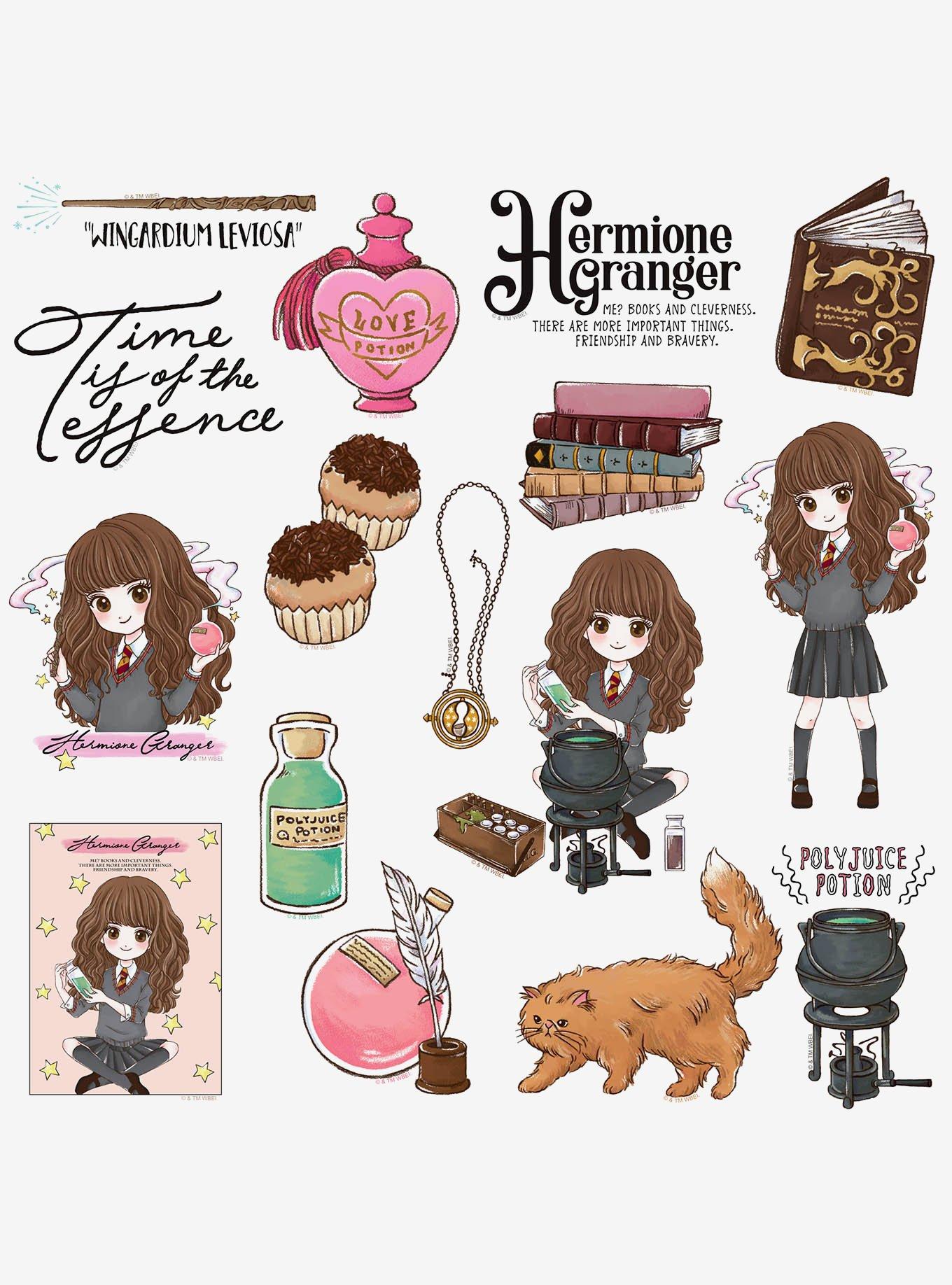 Harry Potter Chibi Hermione Collection Miscellaneous 100ct Sticker Pack, , alternate