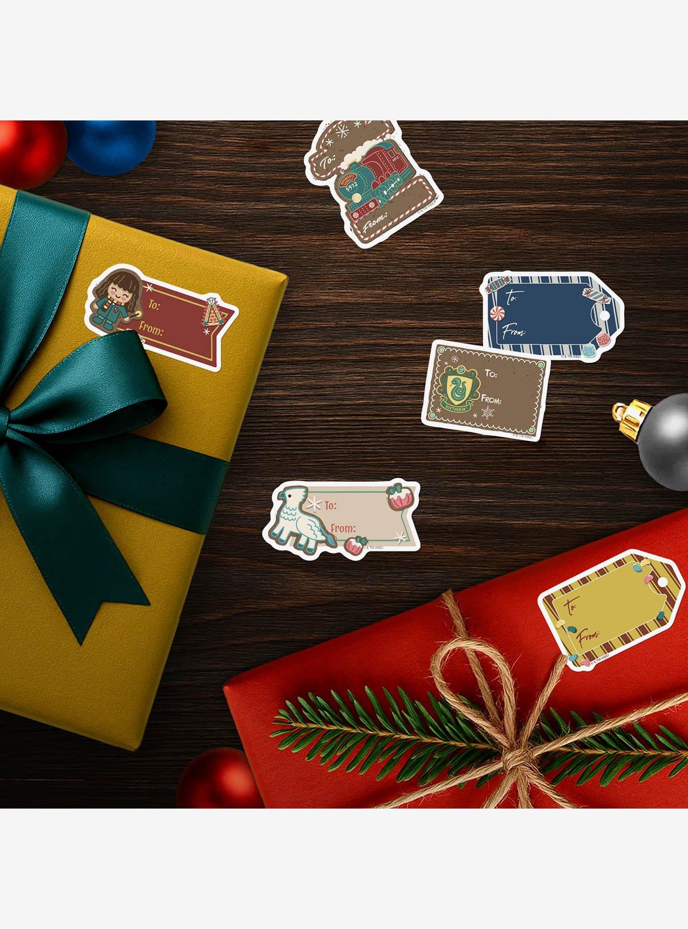 Harry Potter Cookie Christmas Labels Miscellaneous 100ct Sticker Pack, , alternate
