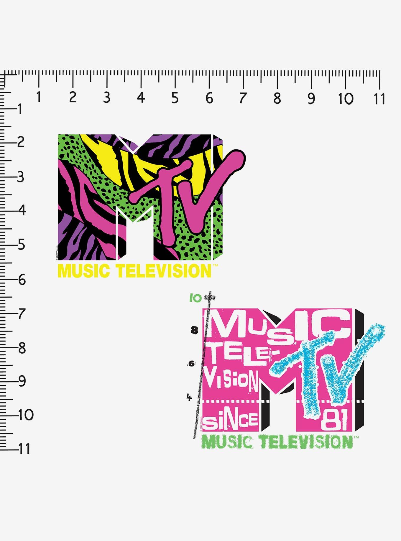 MTV Logo Miscellaneous 100ct Sticker Pack, , alternate