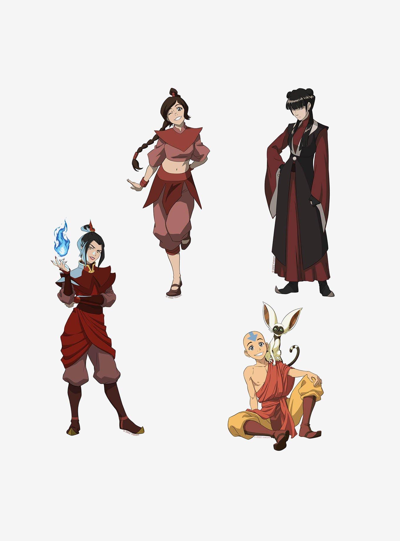 Avatar: The Last Airbender Characters Miscellaneous 100ct Sticker Pack, , alternate