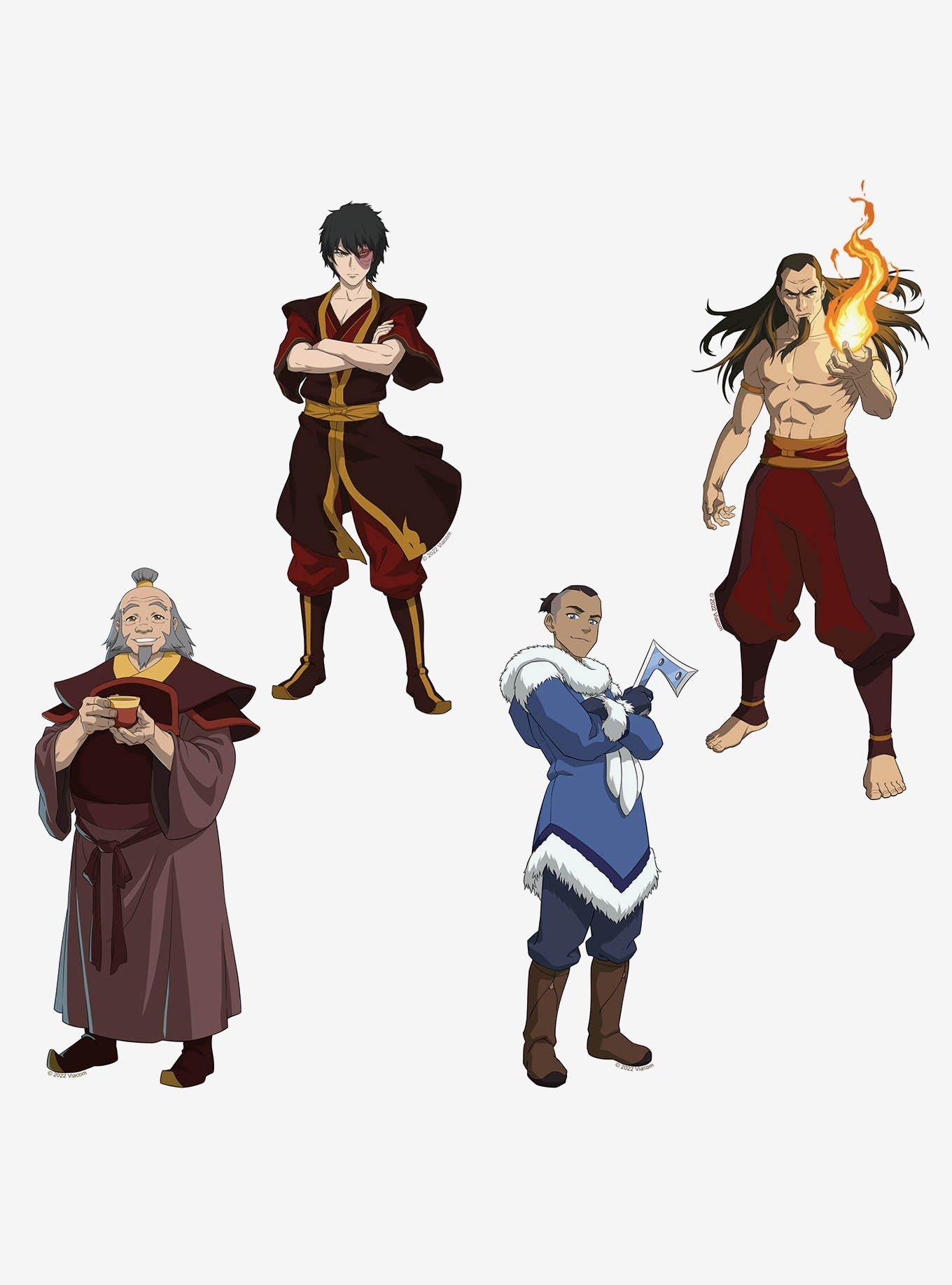 Avatar: The Last Airbender Characters Miscellaneous 100ct Sticker Pack, , alternate