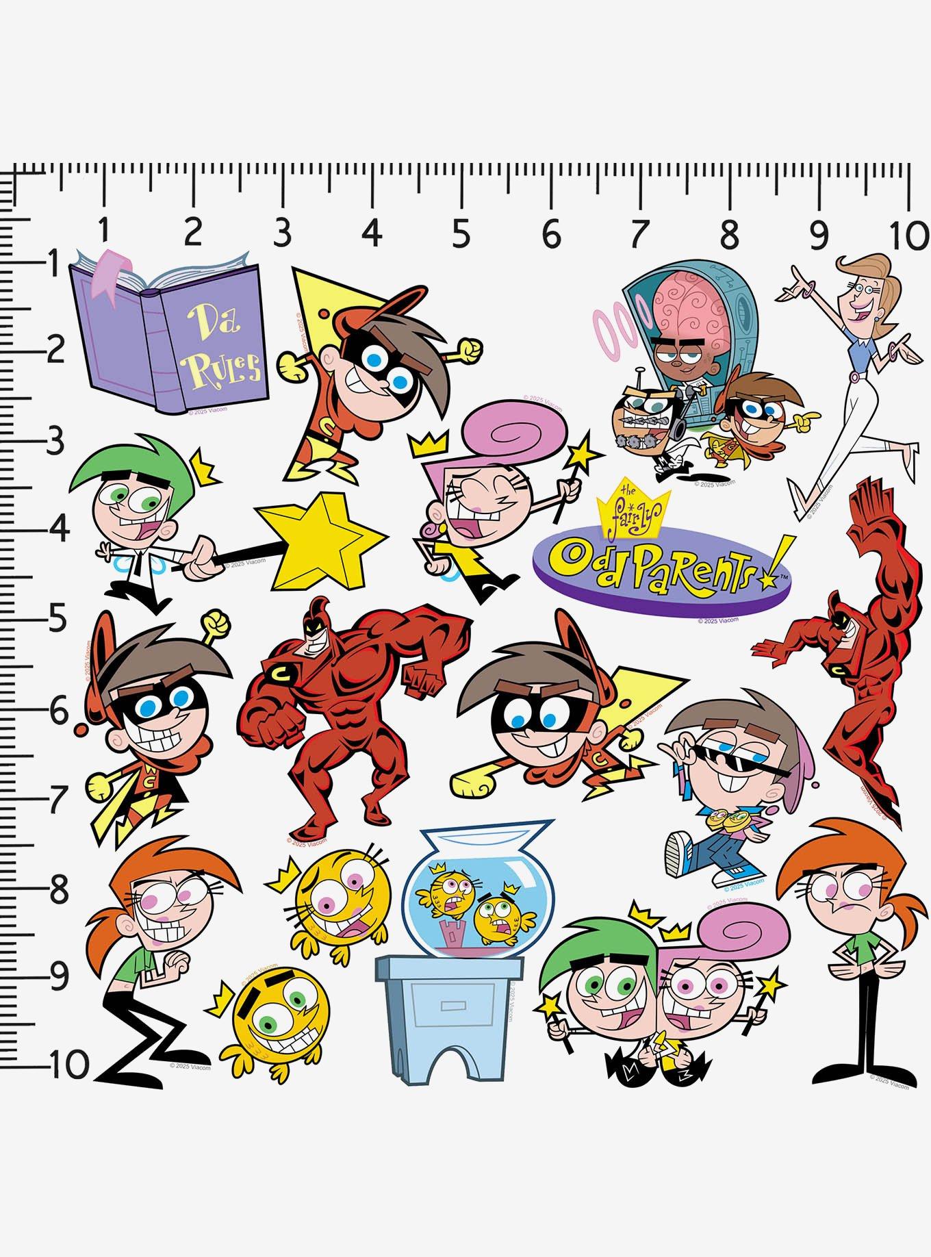 The Fairly Oddparents Miscellaneous 100ct Sticker Pack, , alternate