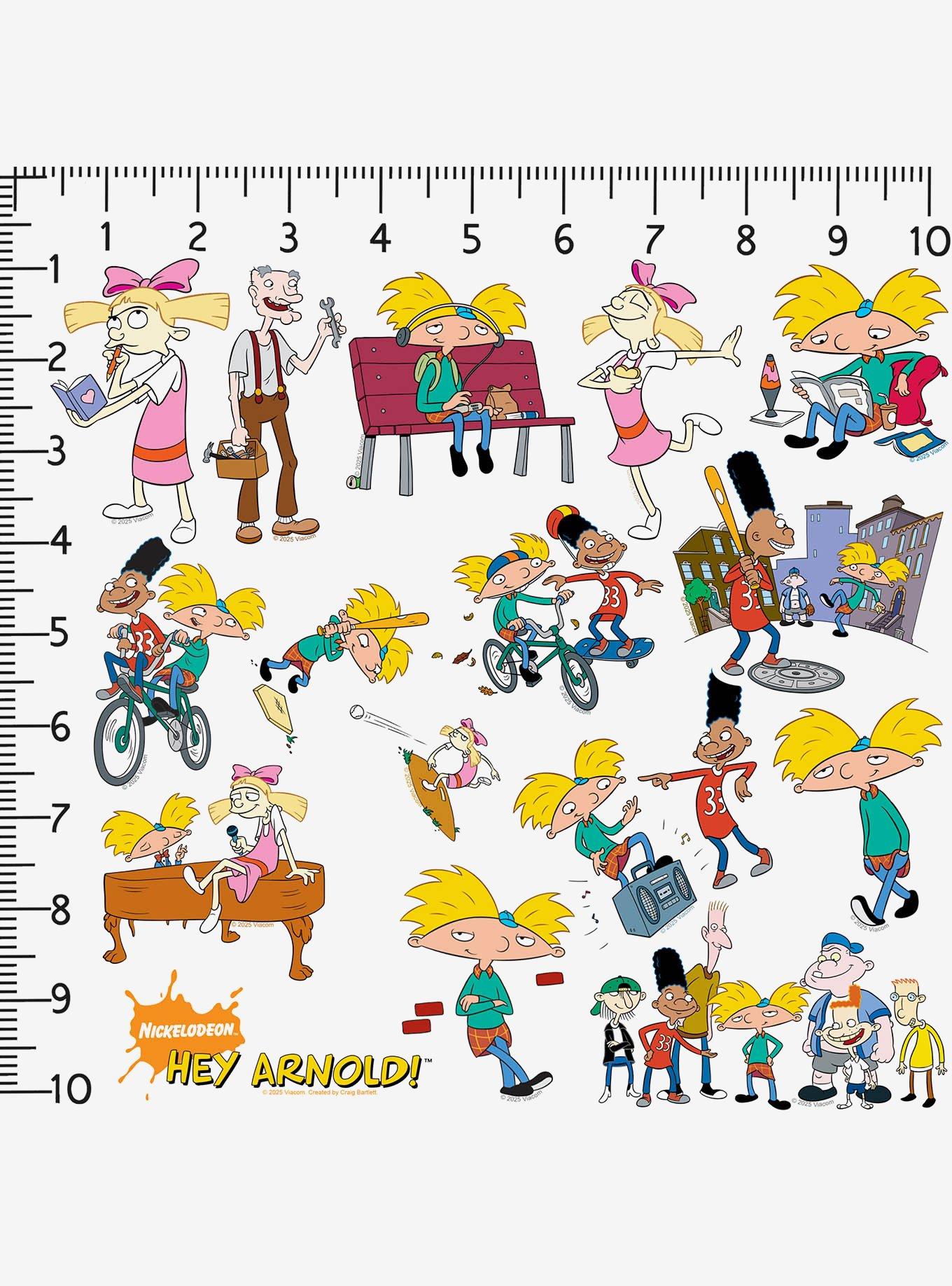 Hey Arnold Miscellaneous 100ct Sticker Pack, , alternate