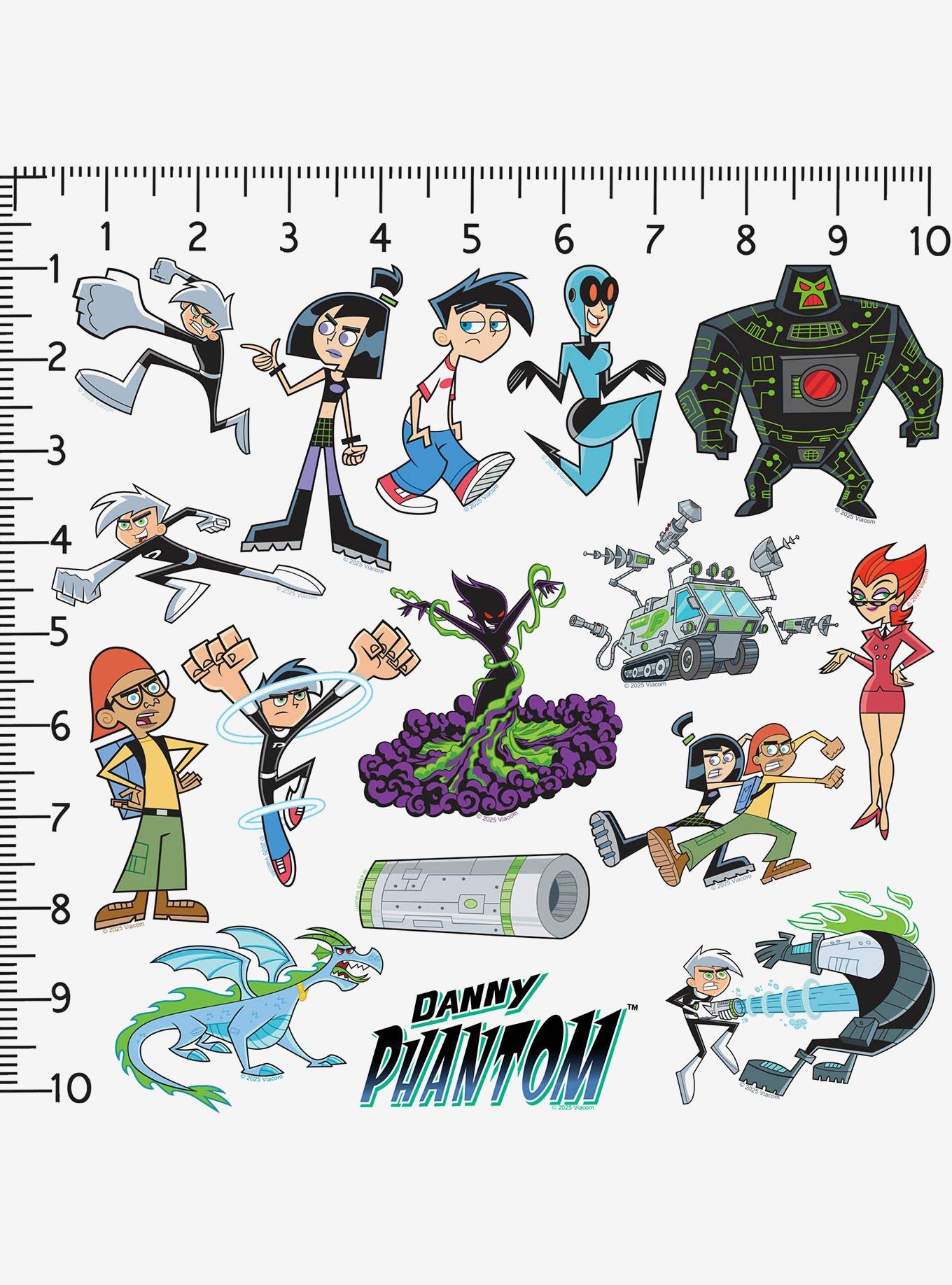 Danny Phantom Miscellaneous 100ct Sticker Pack, , alternate
